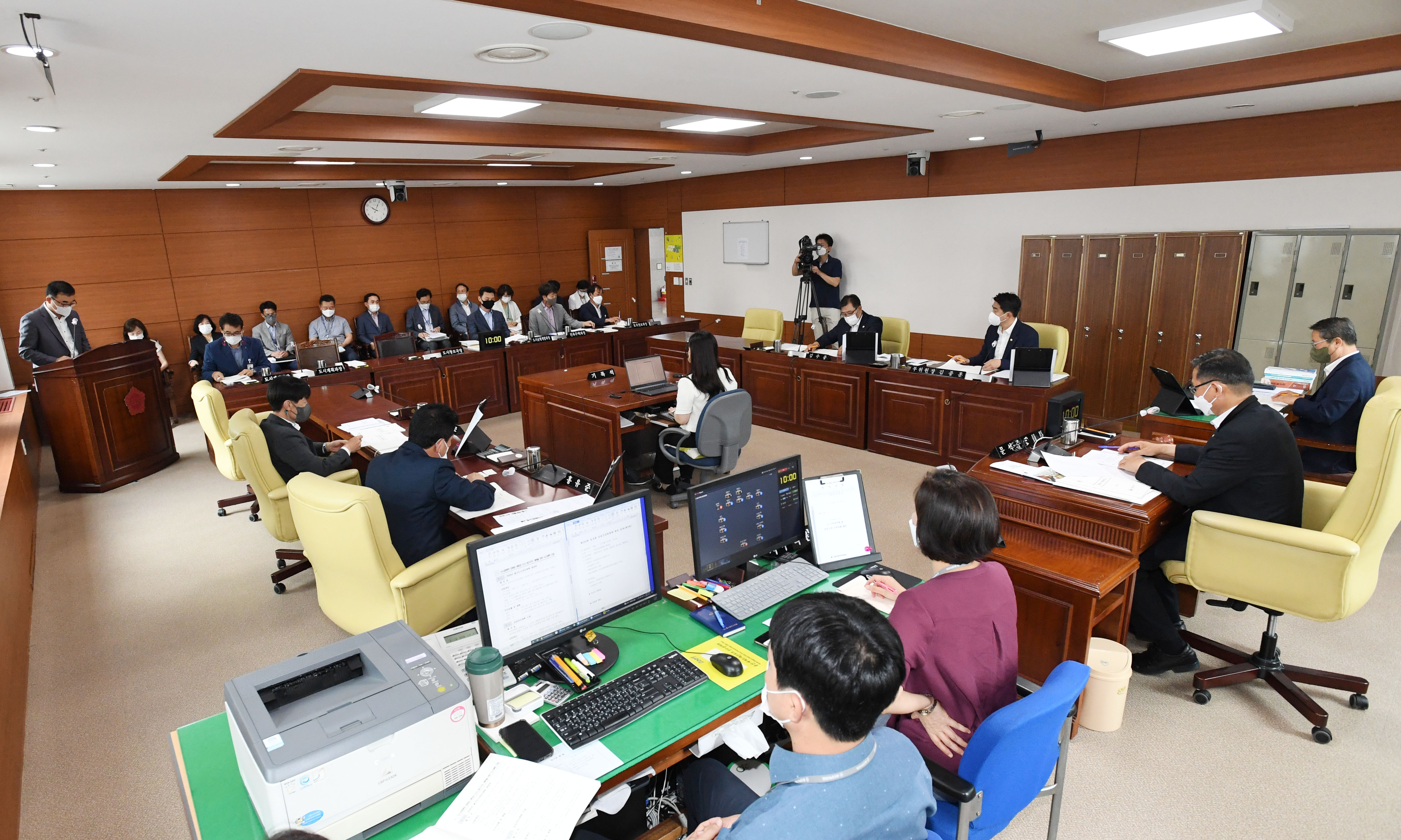 제8대 전반기 울산광역시의회 제232회 임시회 기간중 산업건설위원회 소관  2022년도 주요업무보고 청취3