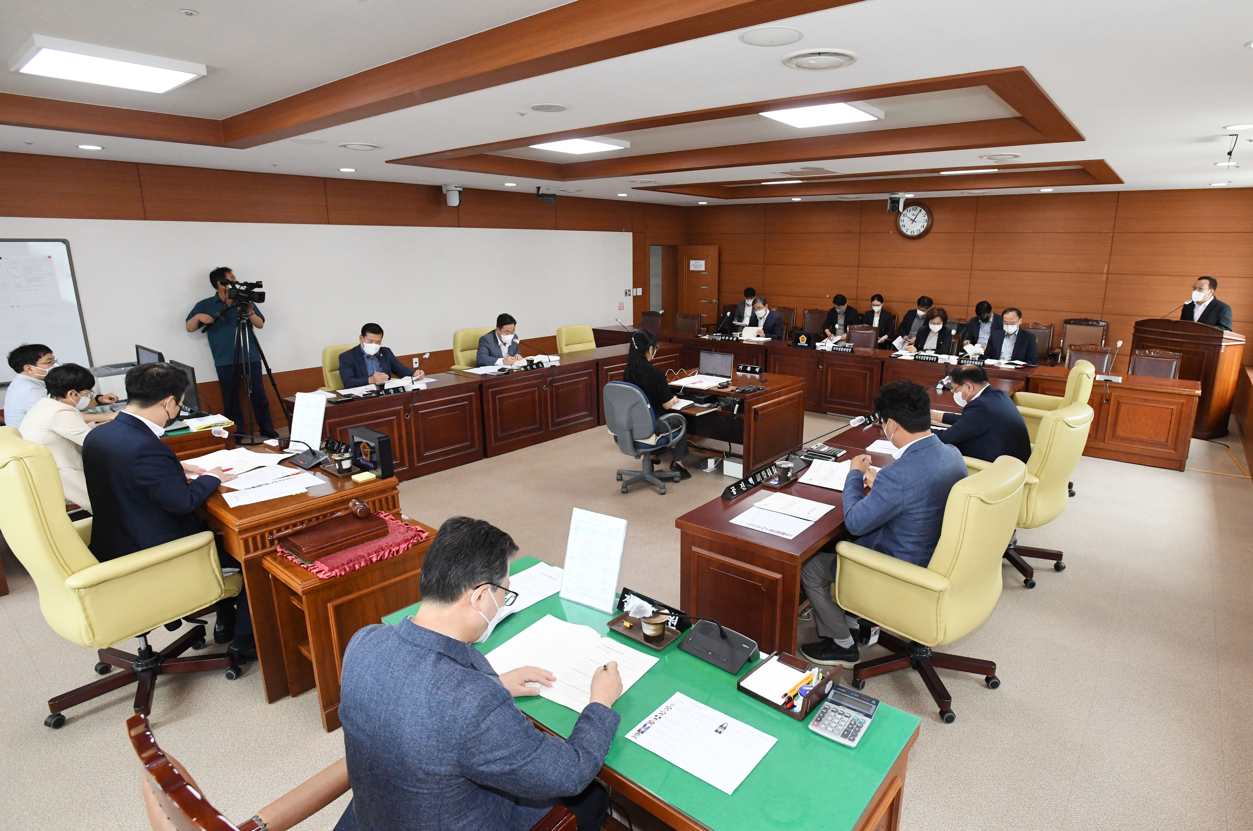 제8대 전반기 울산광역시의회 제232회 임시회 기간중 행정자치위원회 소관  2022년도 주요업무보고 청취3