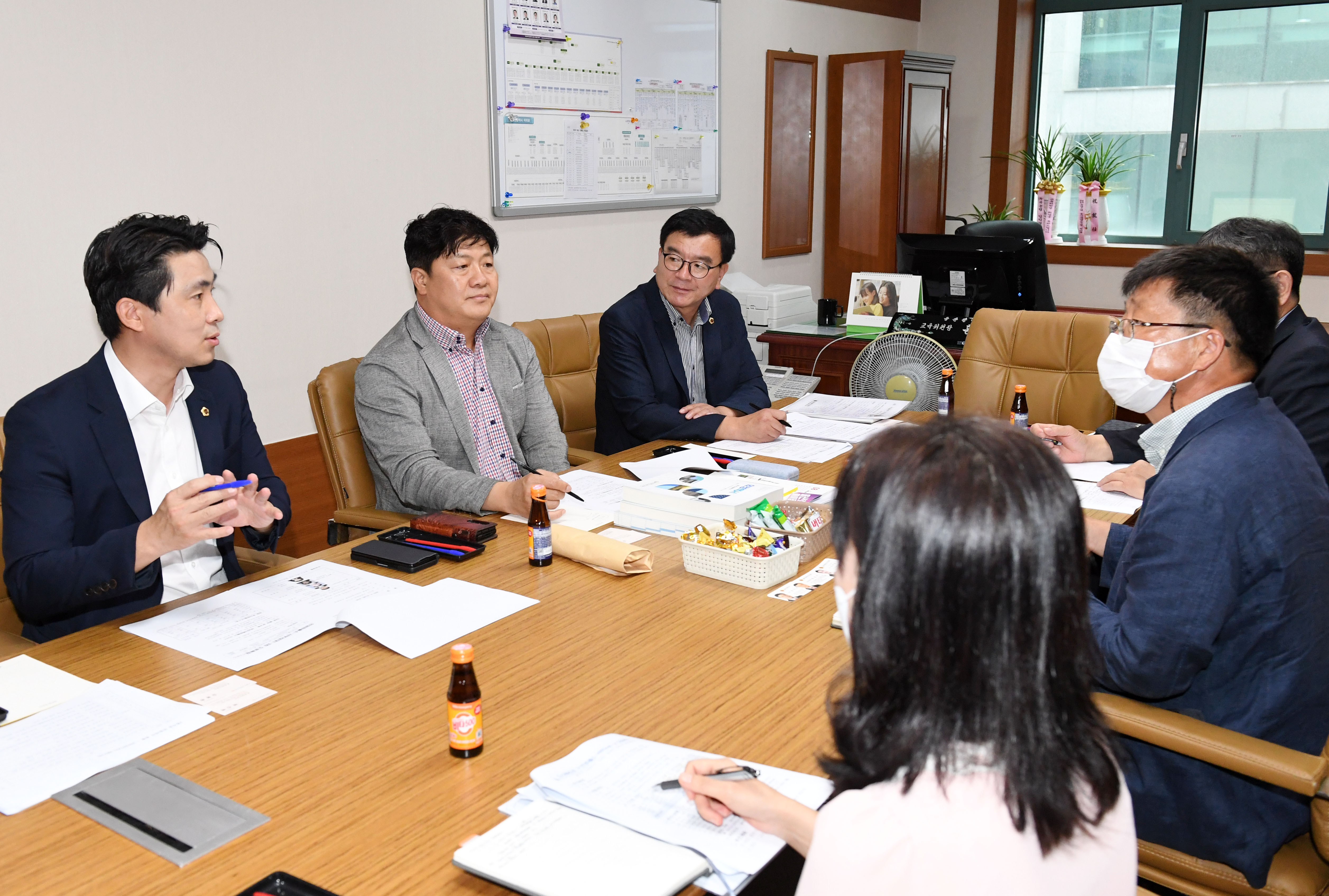 김종훈 산업건설위원회 부위원장, 울주군 현안사항 협력강화 모색 간담회 개최1