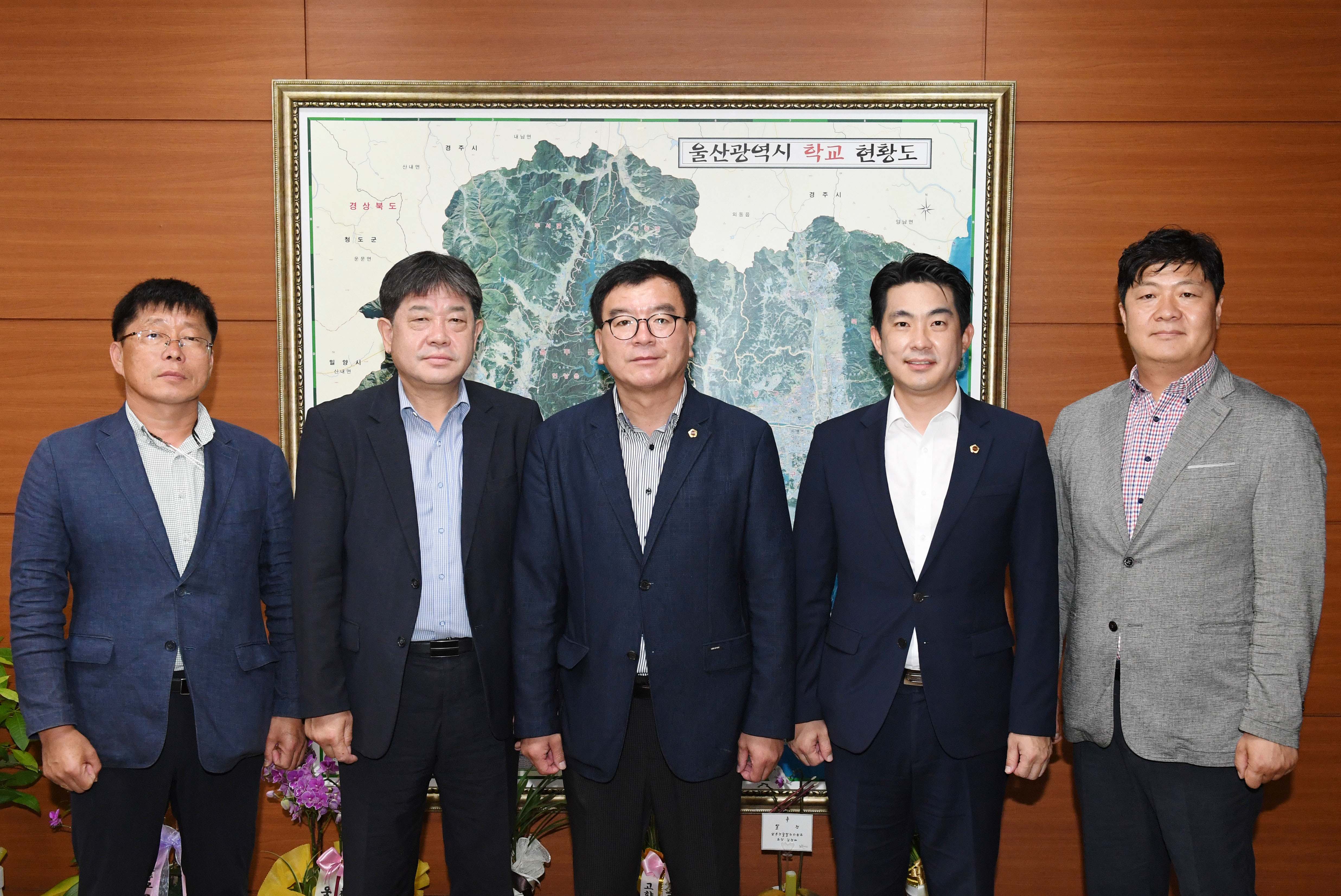 김종훈 산업건설위원회 부위원장, 울주군 현안사항 협력강화 모색 간담회 개최6