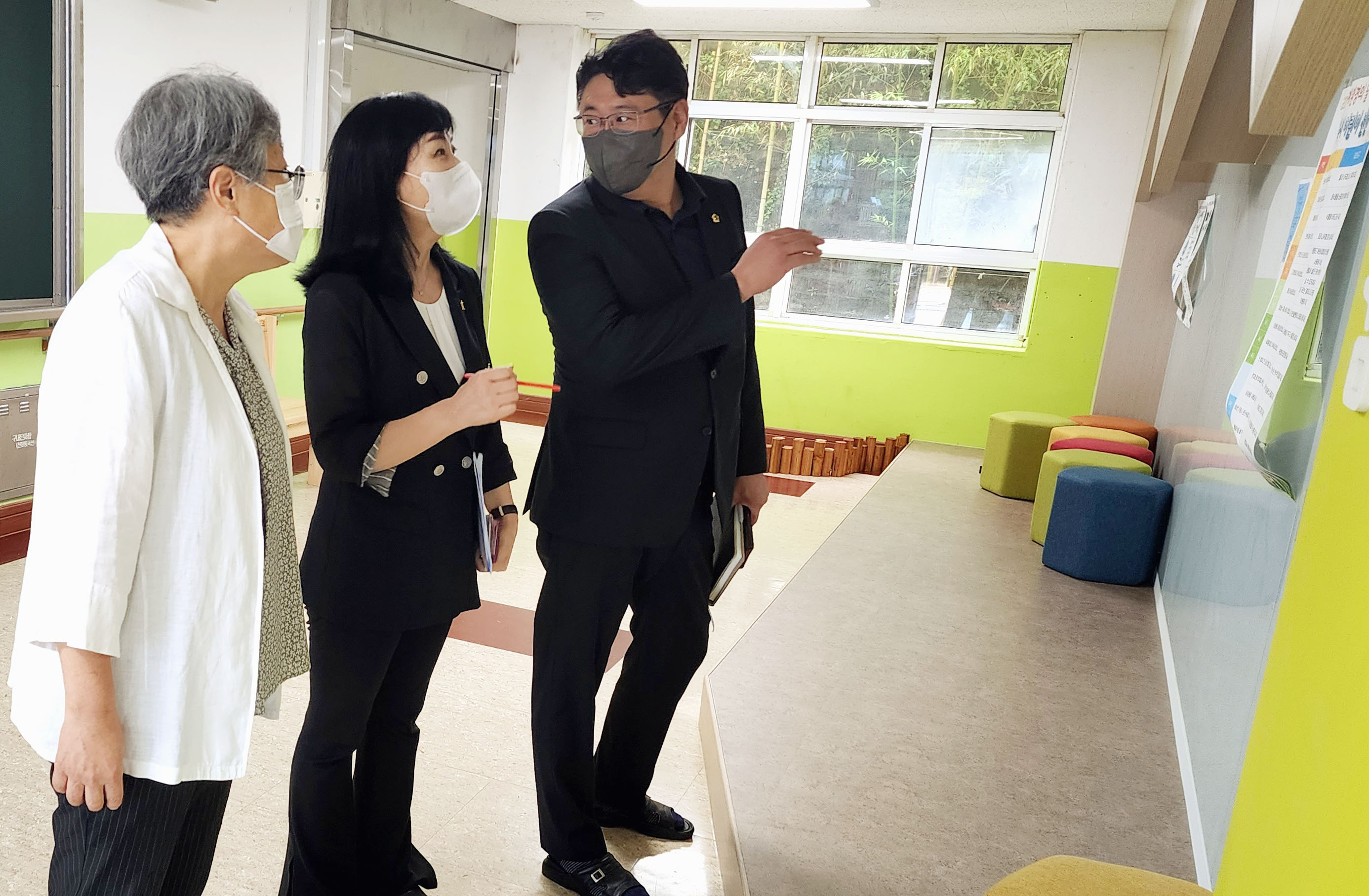 울산광역시의회 교육위원회 천미경 부위원장, 권순용 의원, 남구지역 학교 현장 방문4