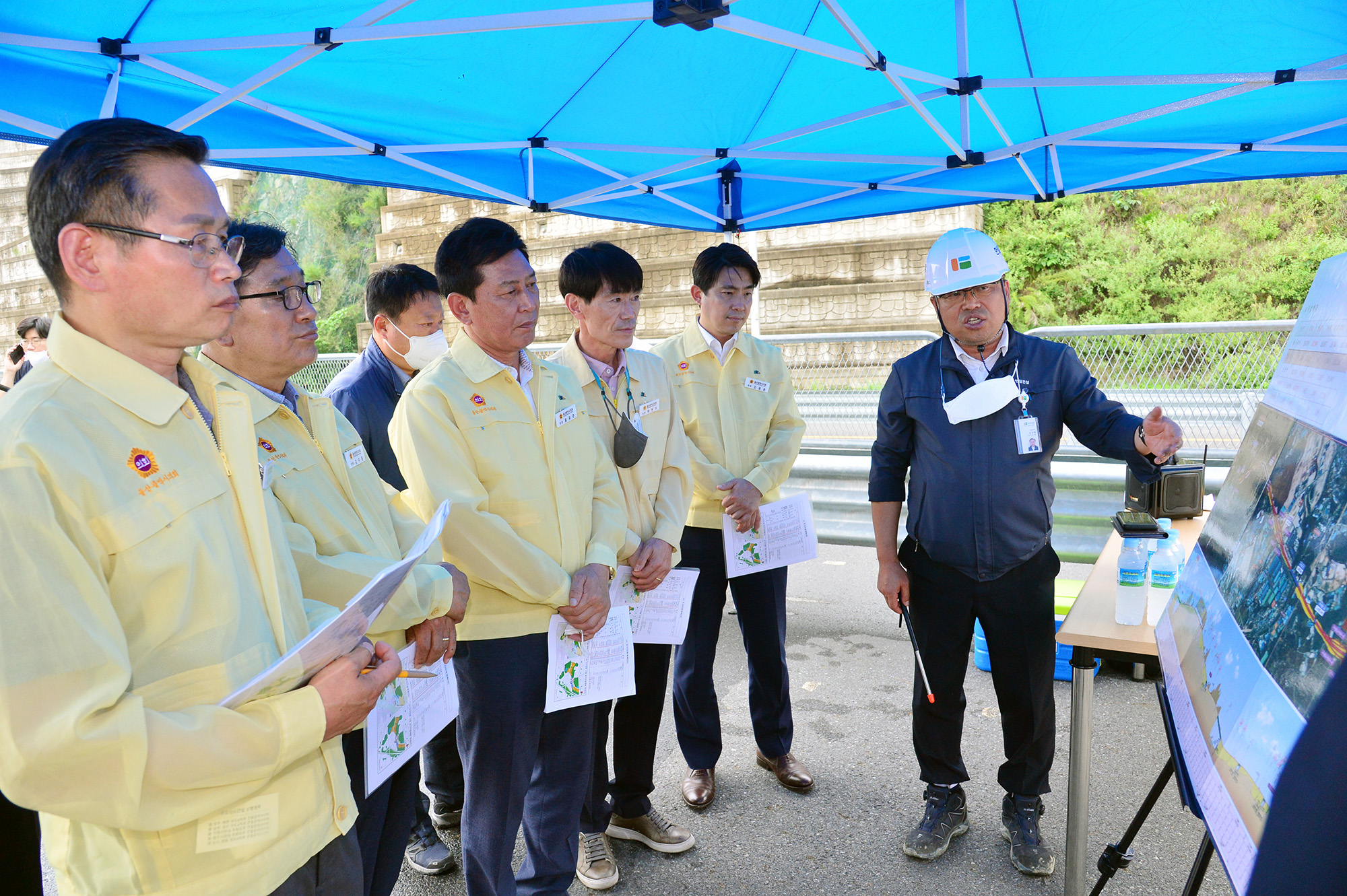 산업건설위원회, 농소~외동 국도건설 공사 현장방문 등 현장활동 실시7