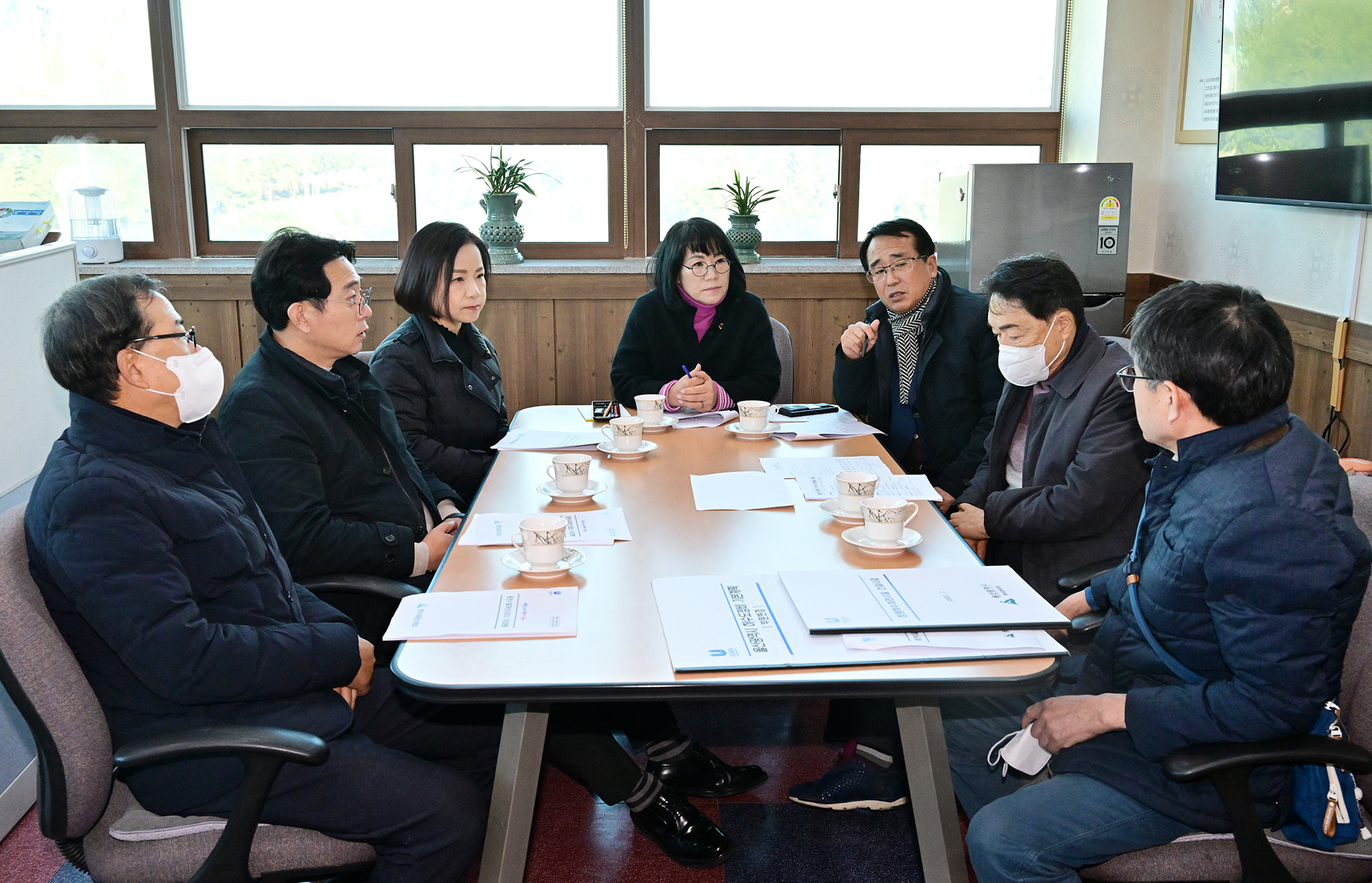 환경복지위원회, 용연수질개선사업소 현장 방문6