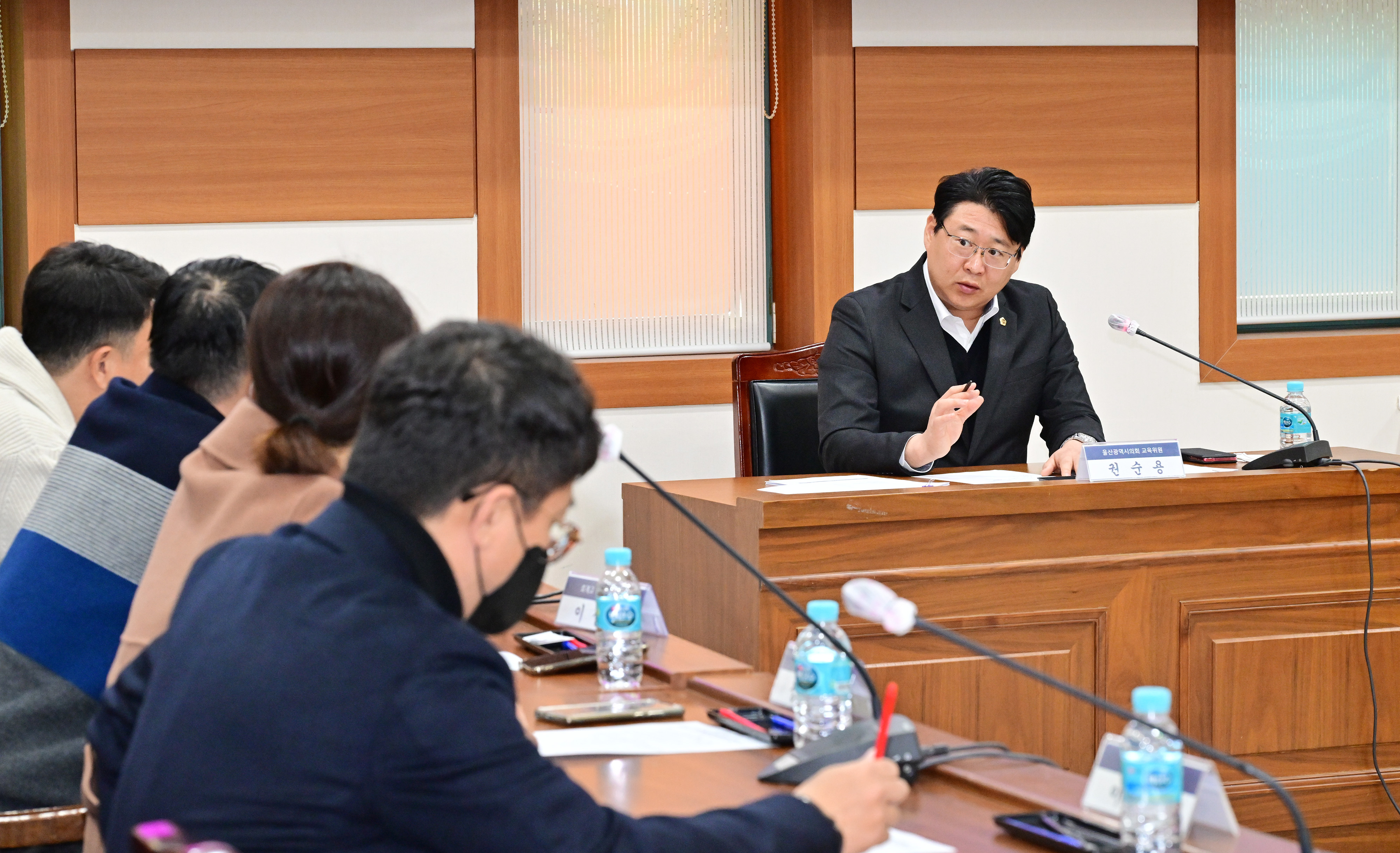 권순용 의원, 강북 학교운영위원장협의회 간담회4