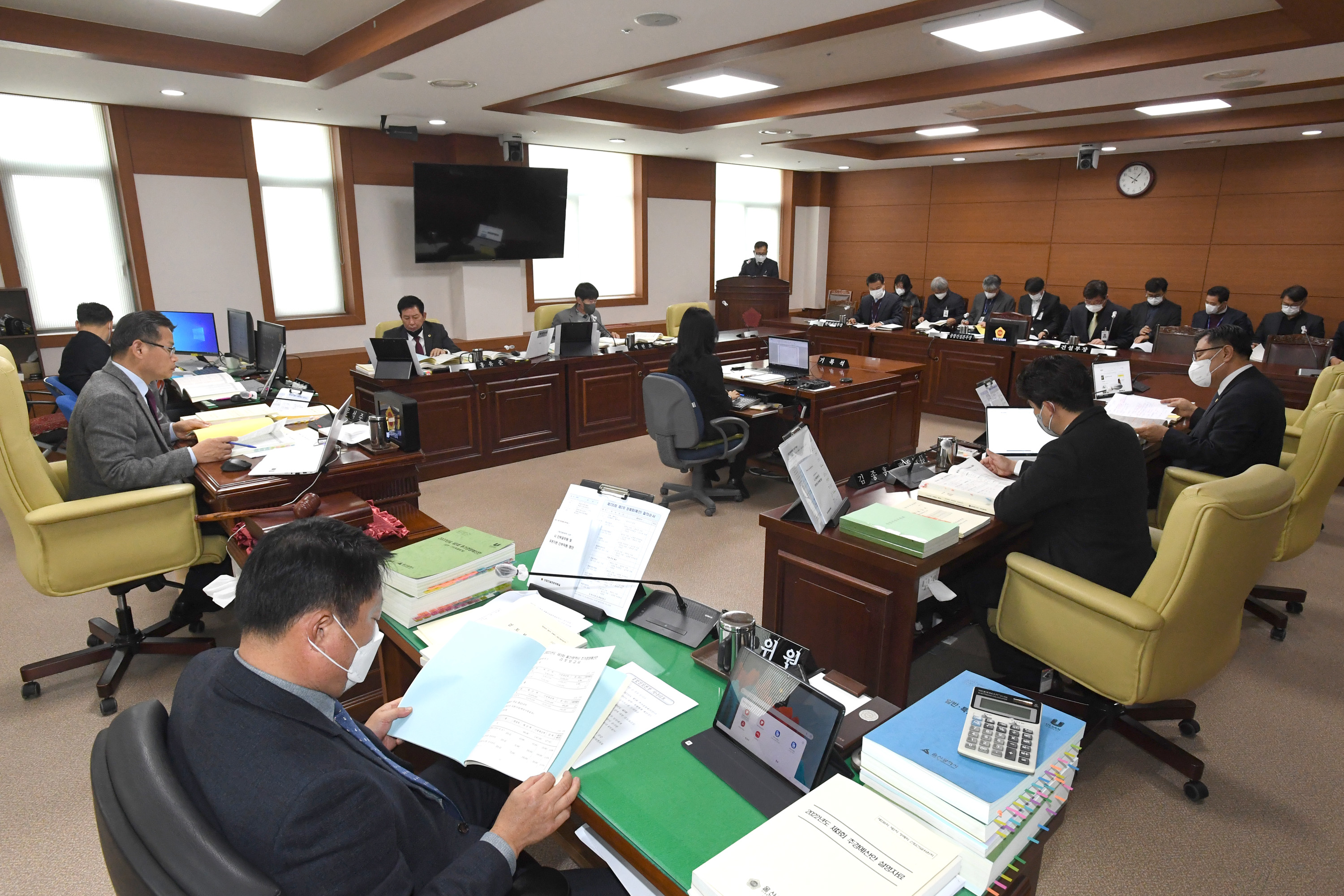 시의회 산업건설위원회 종합건설본부 소관 2023년도 울산광역시 일반.특별 회계 예산안 심사2