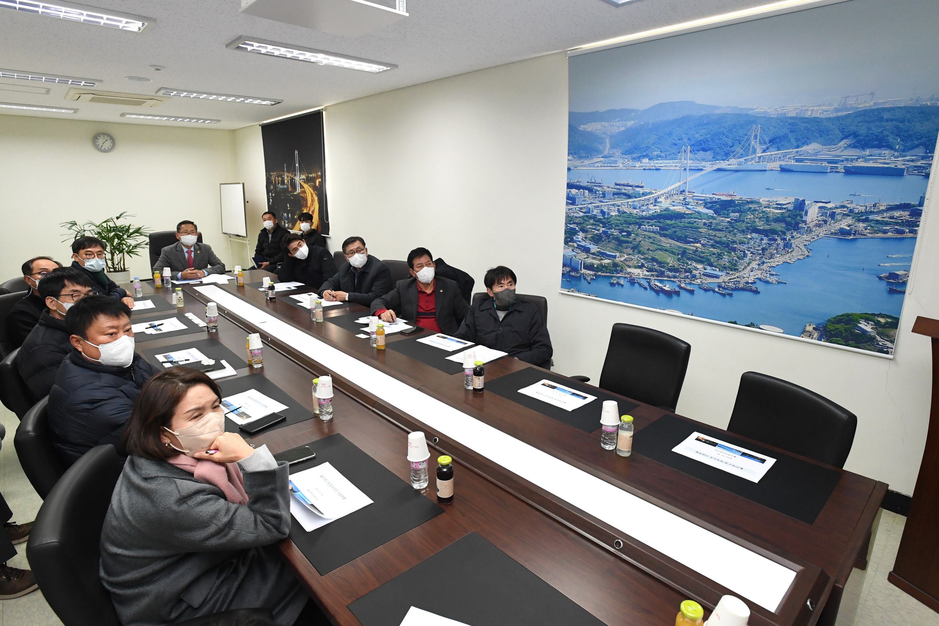 산업건설위원회, 울산대교 및 접속도로 방문 운영상황 점검1