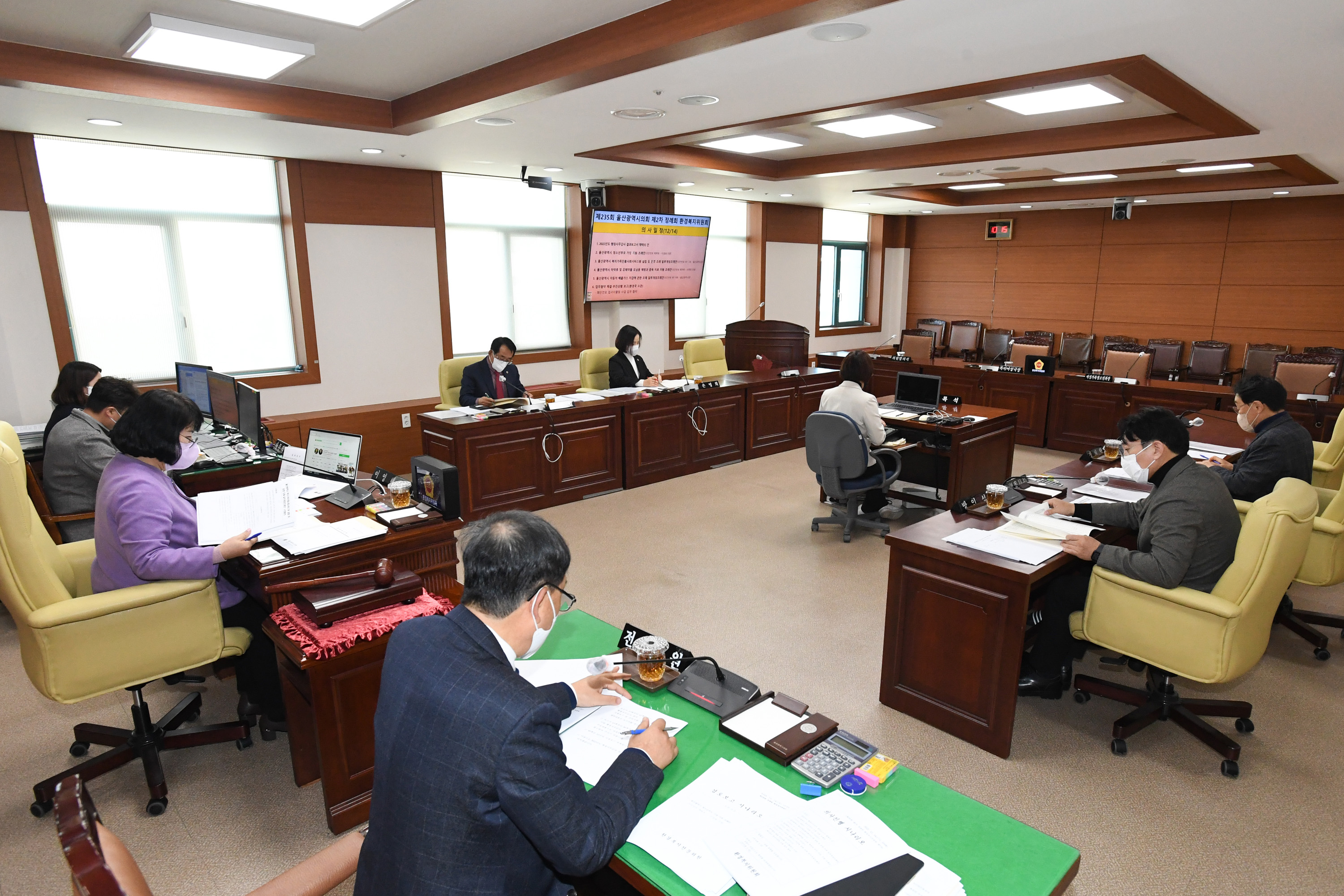 시의회 환경복지위원회 2022년도 행정사무감사 결과보고서 채택 및 조례안 심사2
