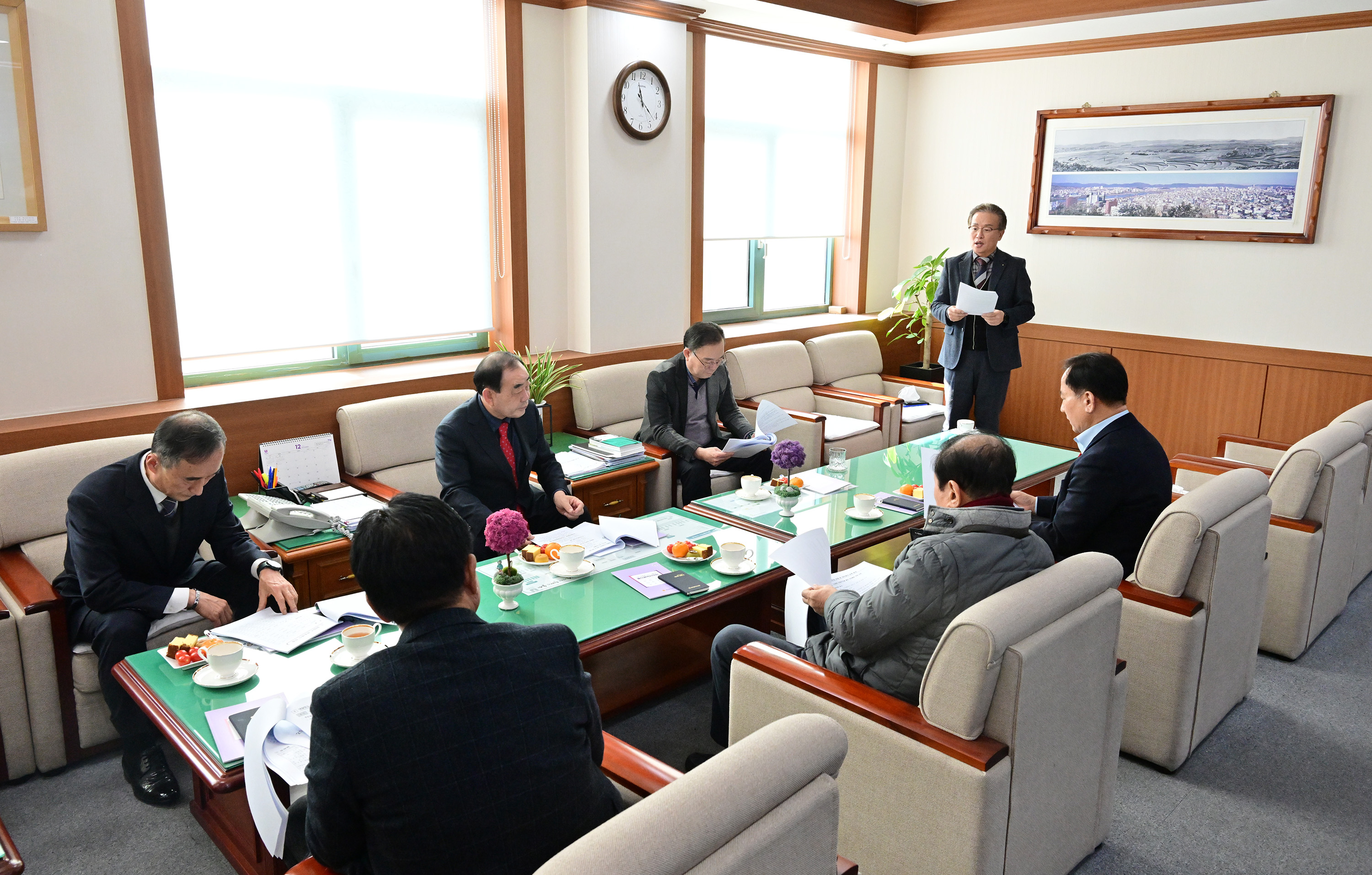 울산광역시의회, 역대 의장 초청 간담회 5