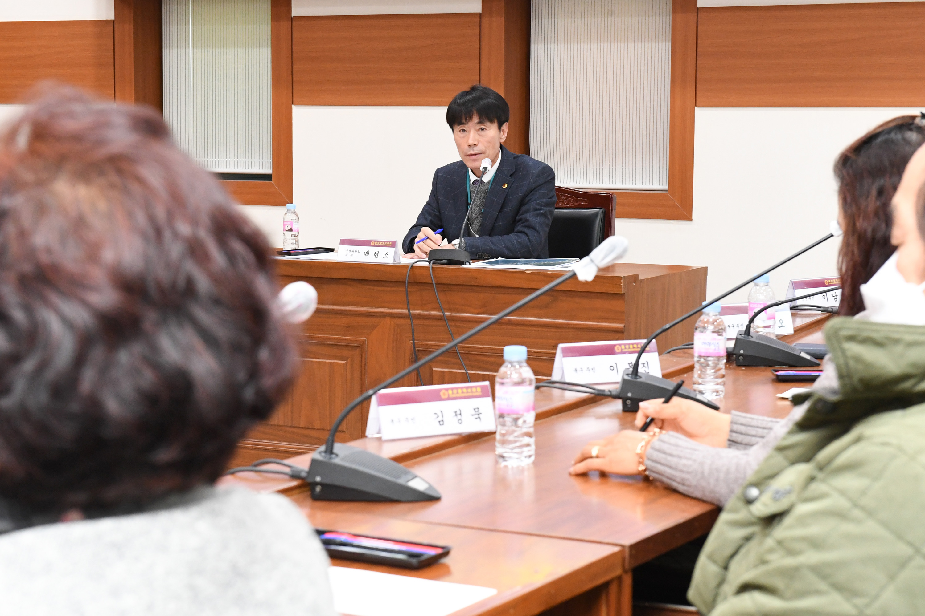 백현조 의원, 북구 당사항 월파피해지역 방재대책 간담회3