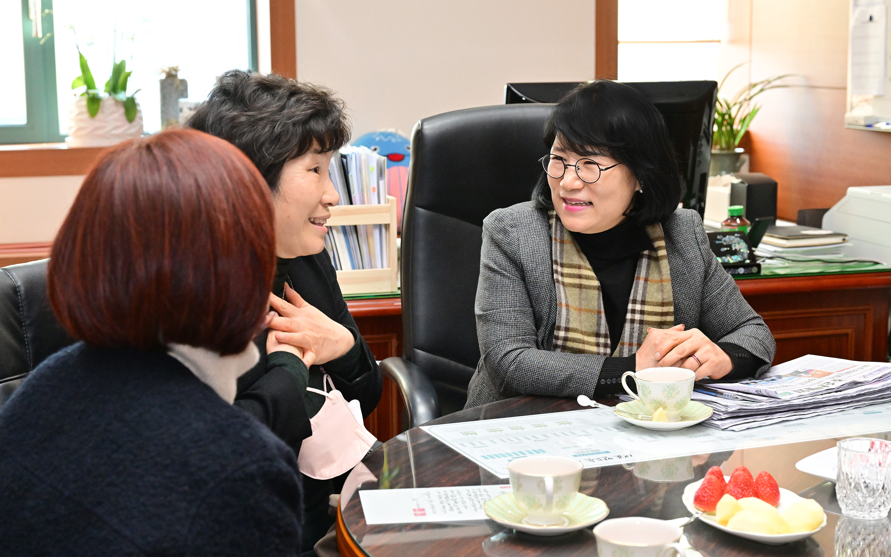 이영해 환경복지위원장, 장애인단기보호시설의 안정적 운영에 대한 의견 청취2