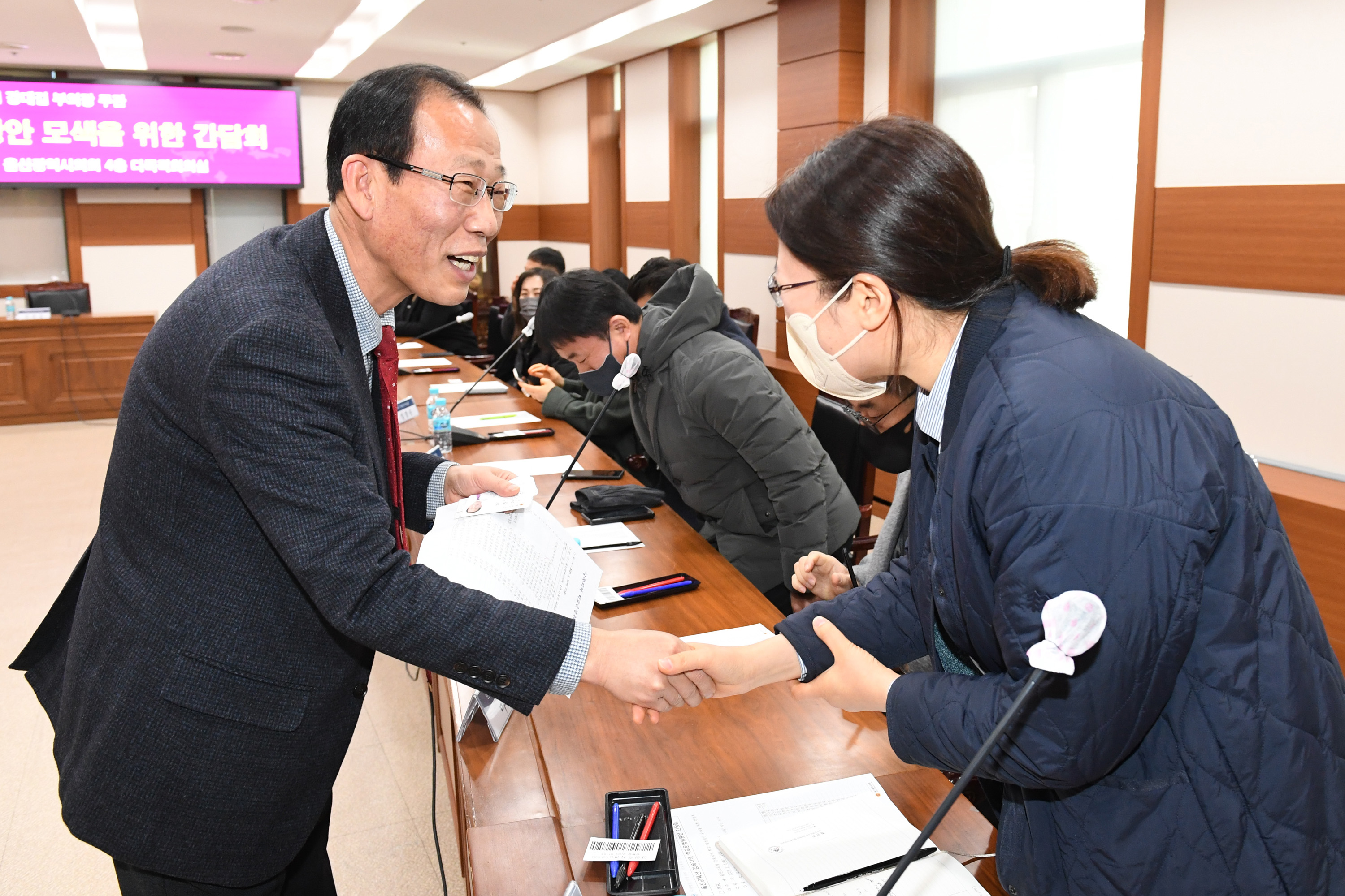 강대길 의원, 강북지역 학교 발전방안 모색을 위한 간담회2