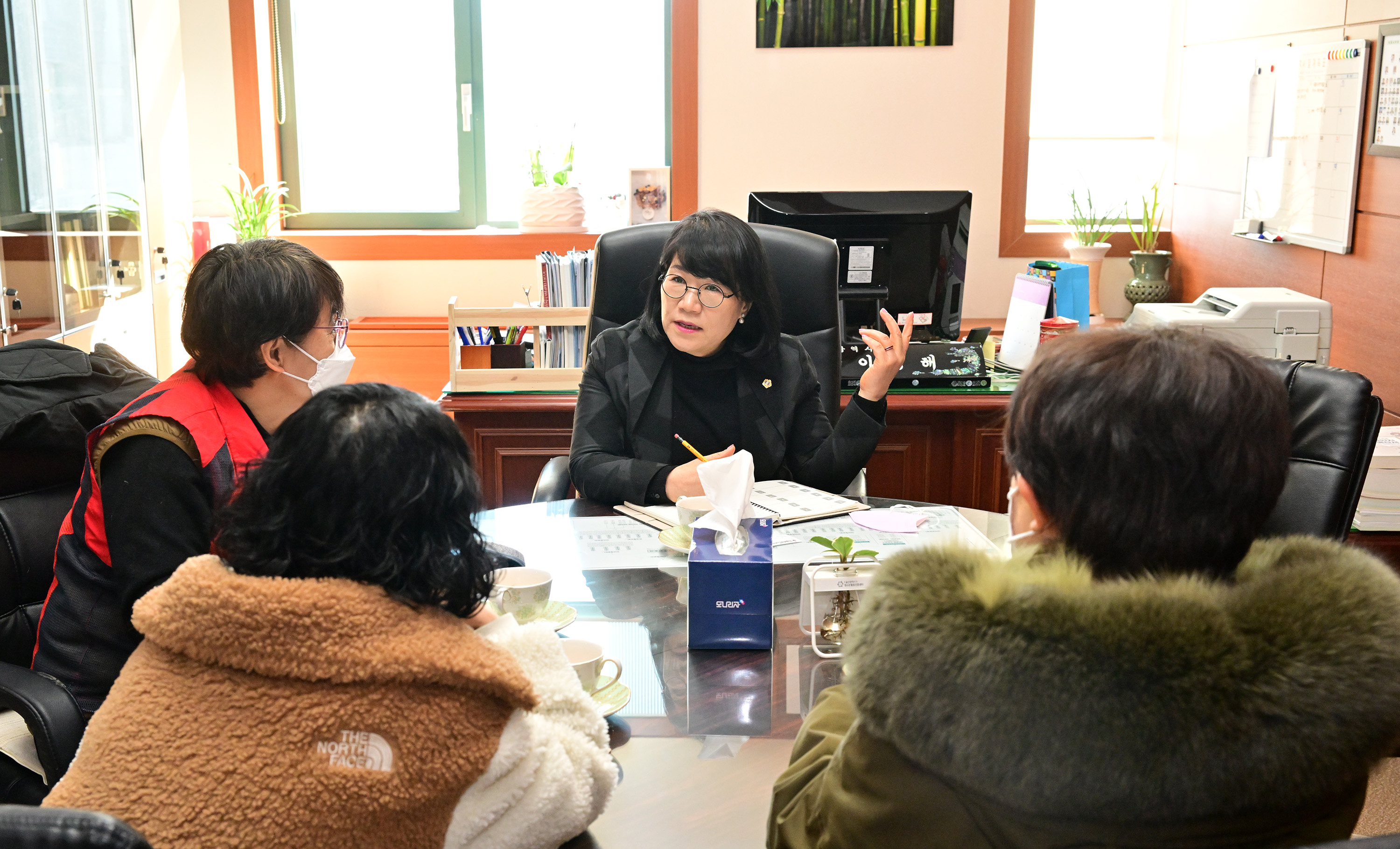 이영해 환경복지위원장, 돌봄서비스 현안 관련 의견청취 간담회2