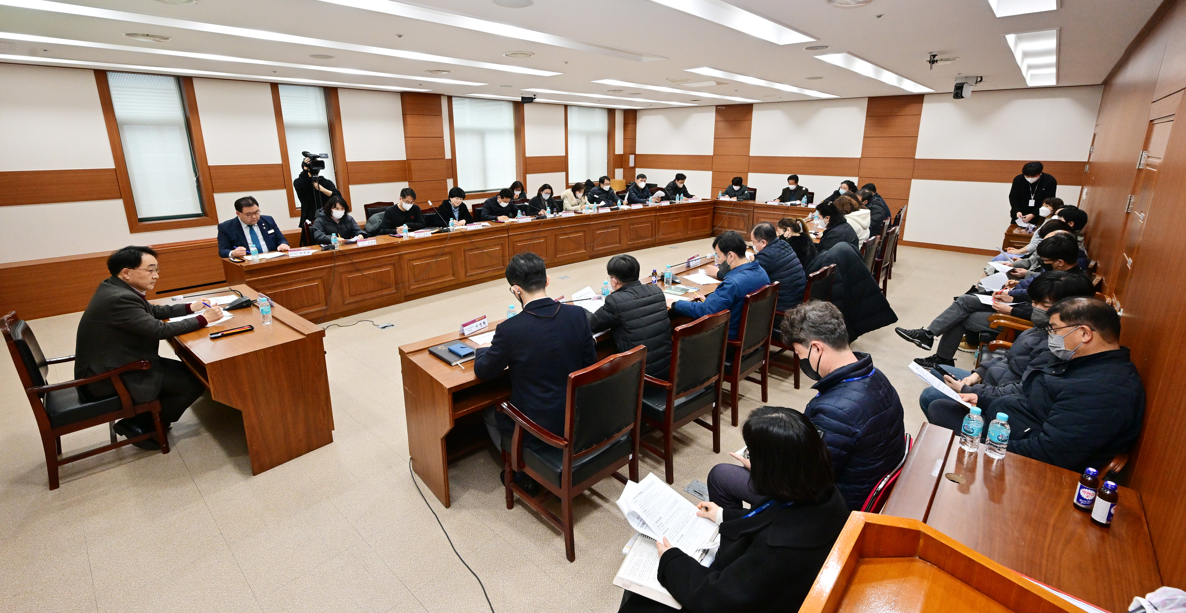 정치락 의회운영위원장, 북구지역 수돗물 흐린물 발생 피해배상 간담회9