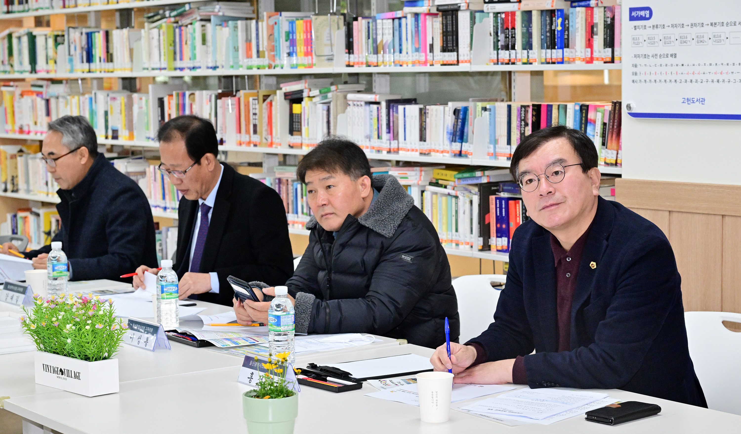 교육위원회, 고헌초 증축공사 준공에 따른 시설 및 개학 준비 상황 점검5