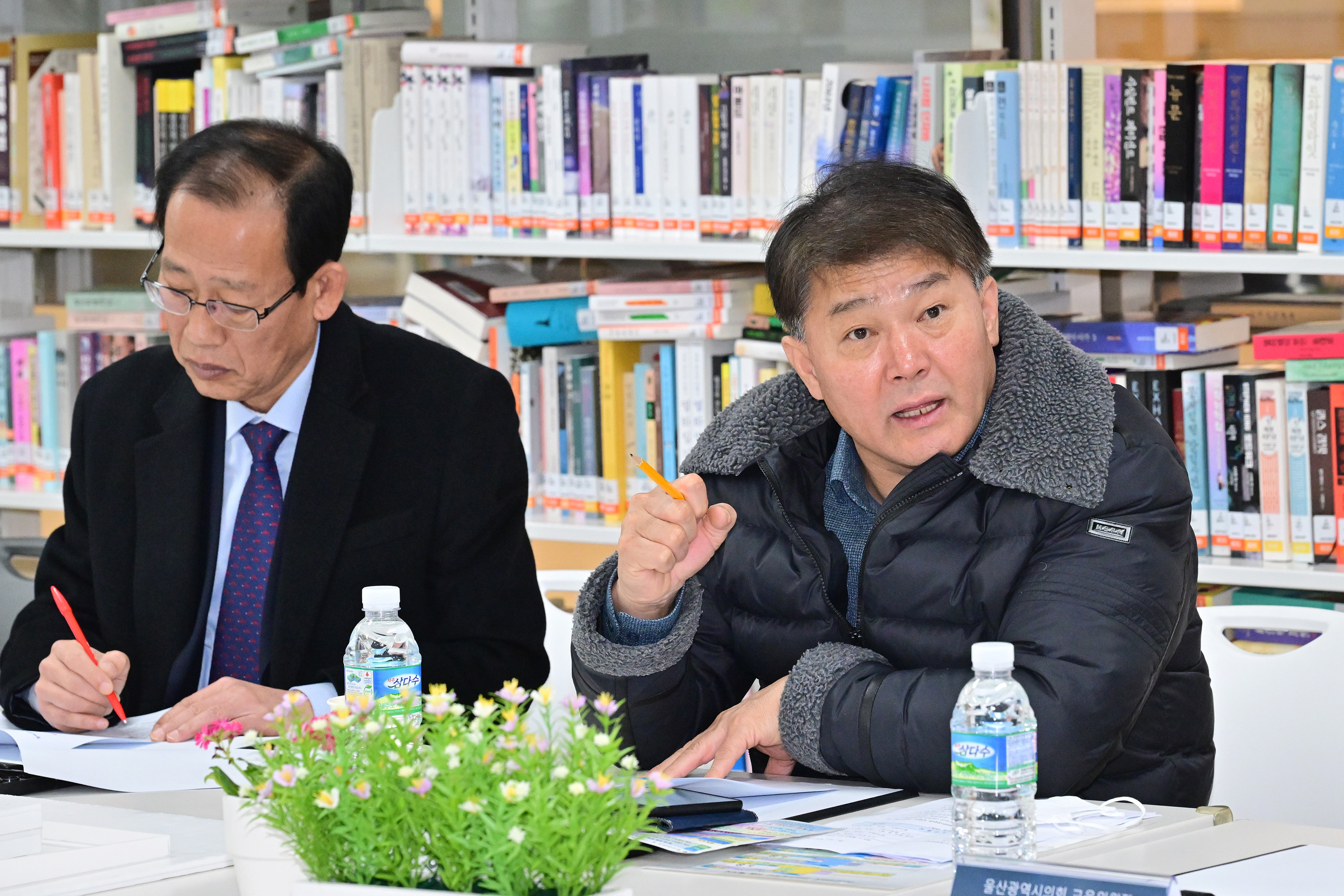 교육위원회, 고헌초 증축공사 준공에 따른 시설 및 개학 준비 상황 점검6