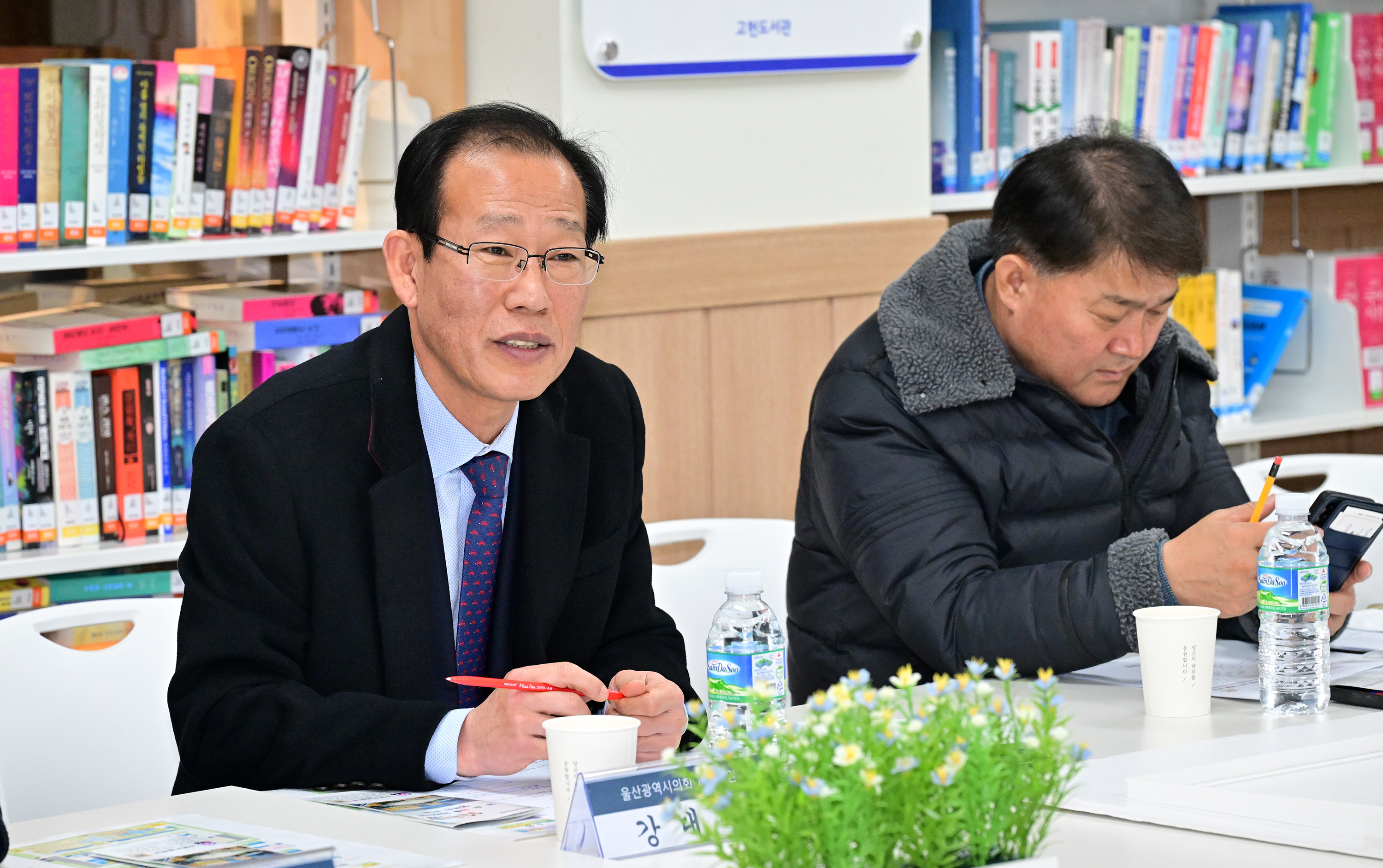 교육위원회, 고헌초 증축공사 준공에 따른 시설 및 개학 준비 상황 점검7