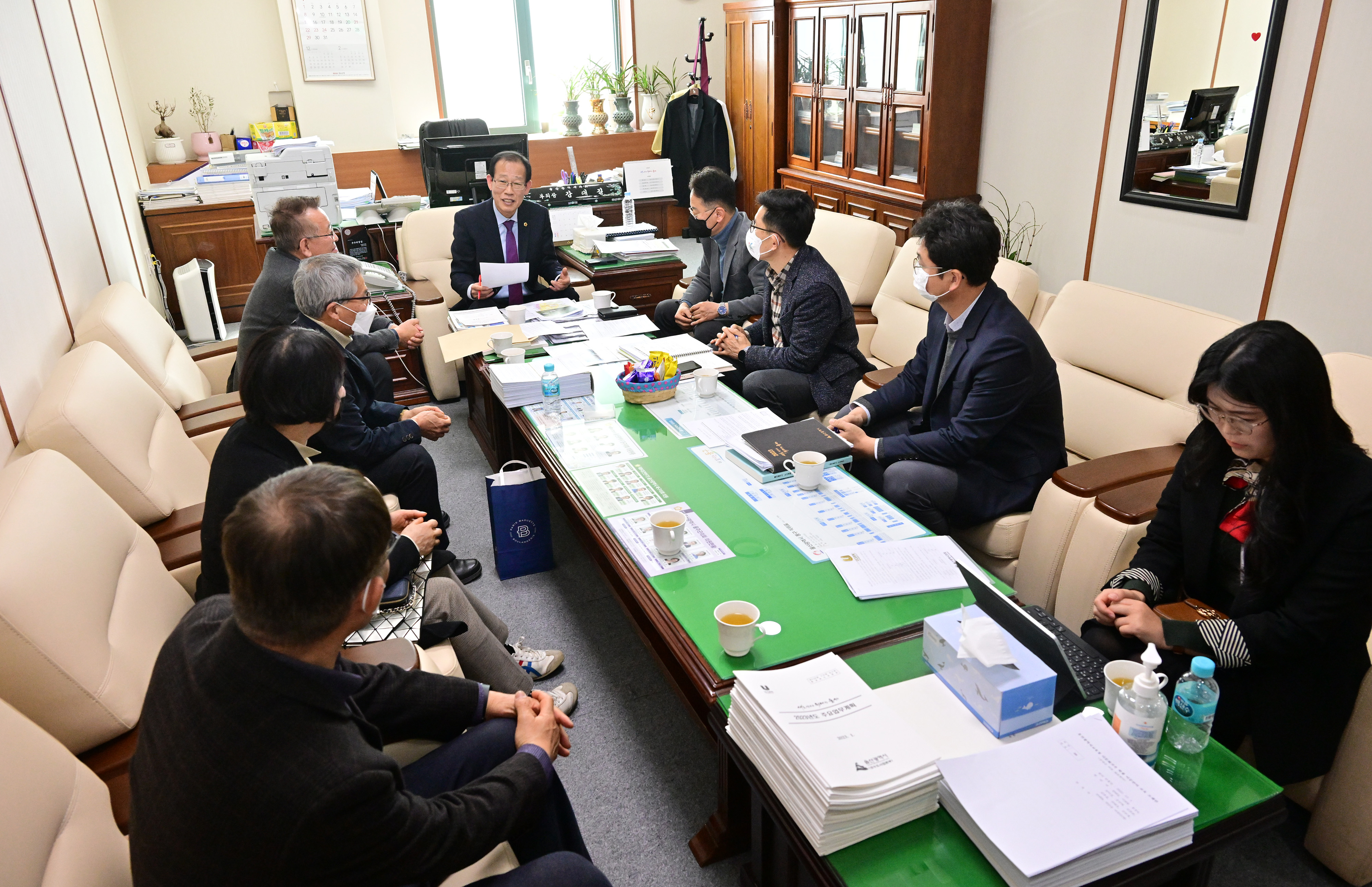 강대길 부의장, 노후 공동주택 재건축 관련 민원청취 간담회 2