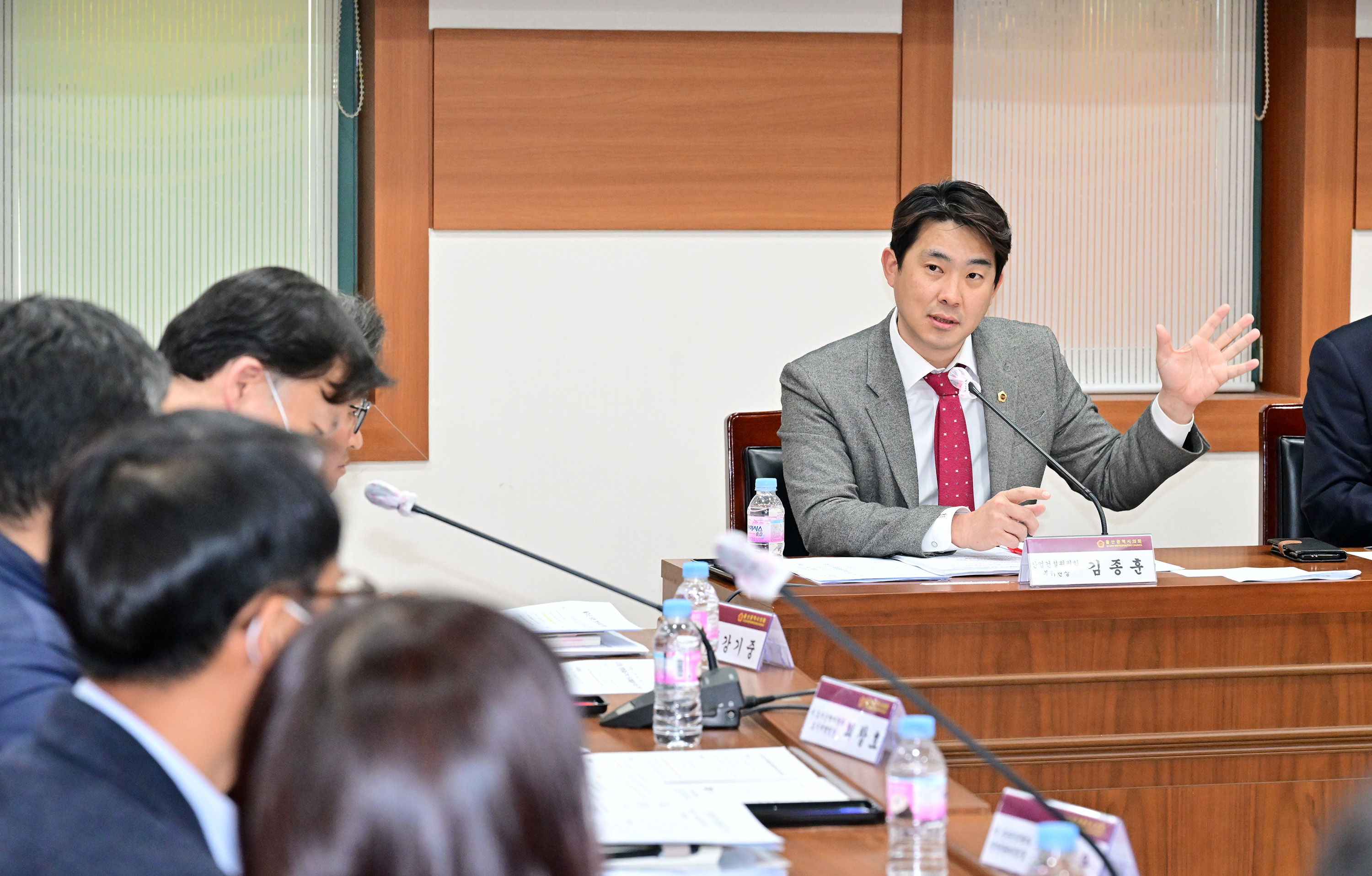 홍성우·공진혁·김종훈 의원, 울주군 현안사업 논의 간담회8