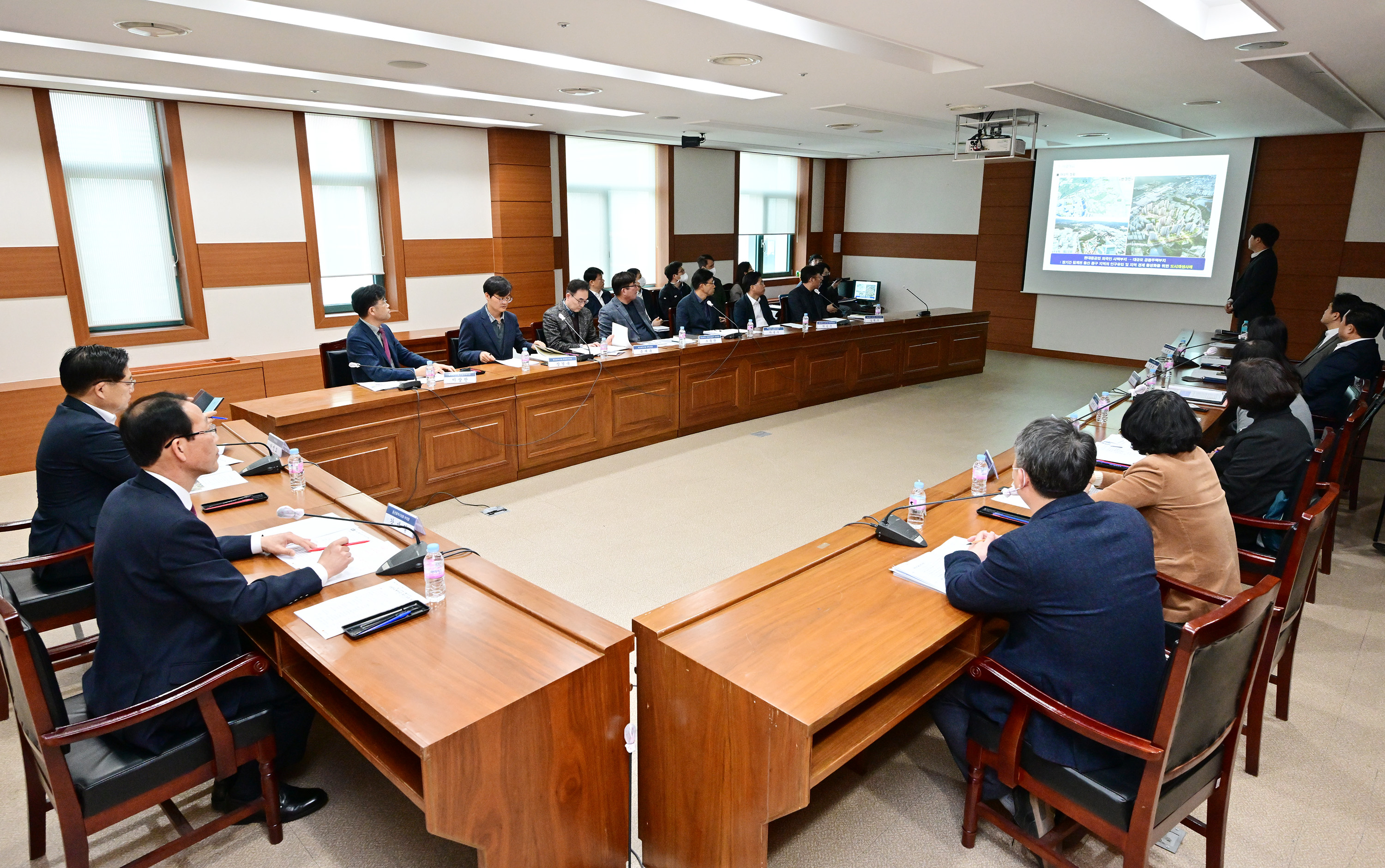 강대길 부의장, 동구 서부동 초등학교 통학여건 개선 간담회 9