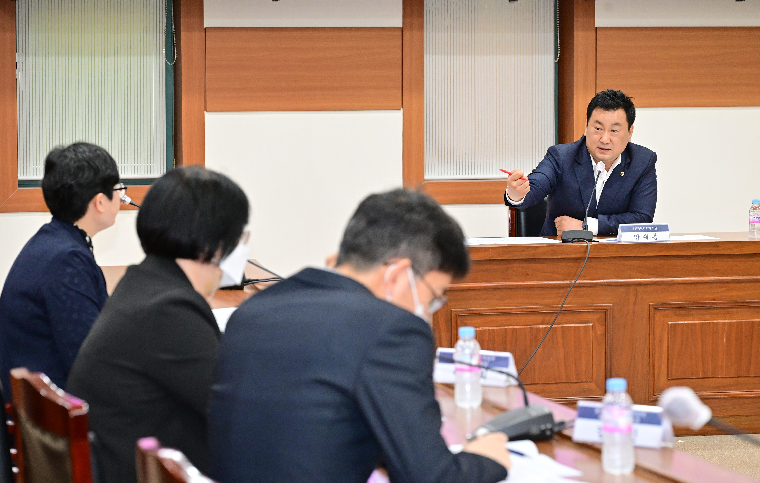 안대룡 예산결산특별위원장, 안전취약계층 안전시설 지원 조례 제정을 위한 간담회3