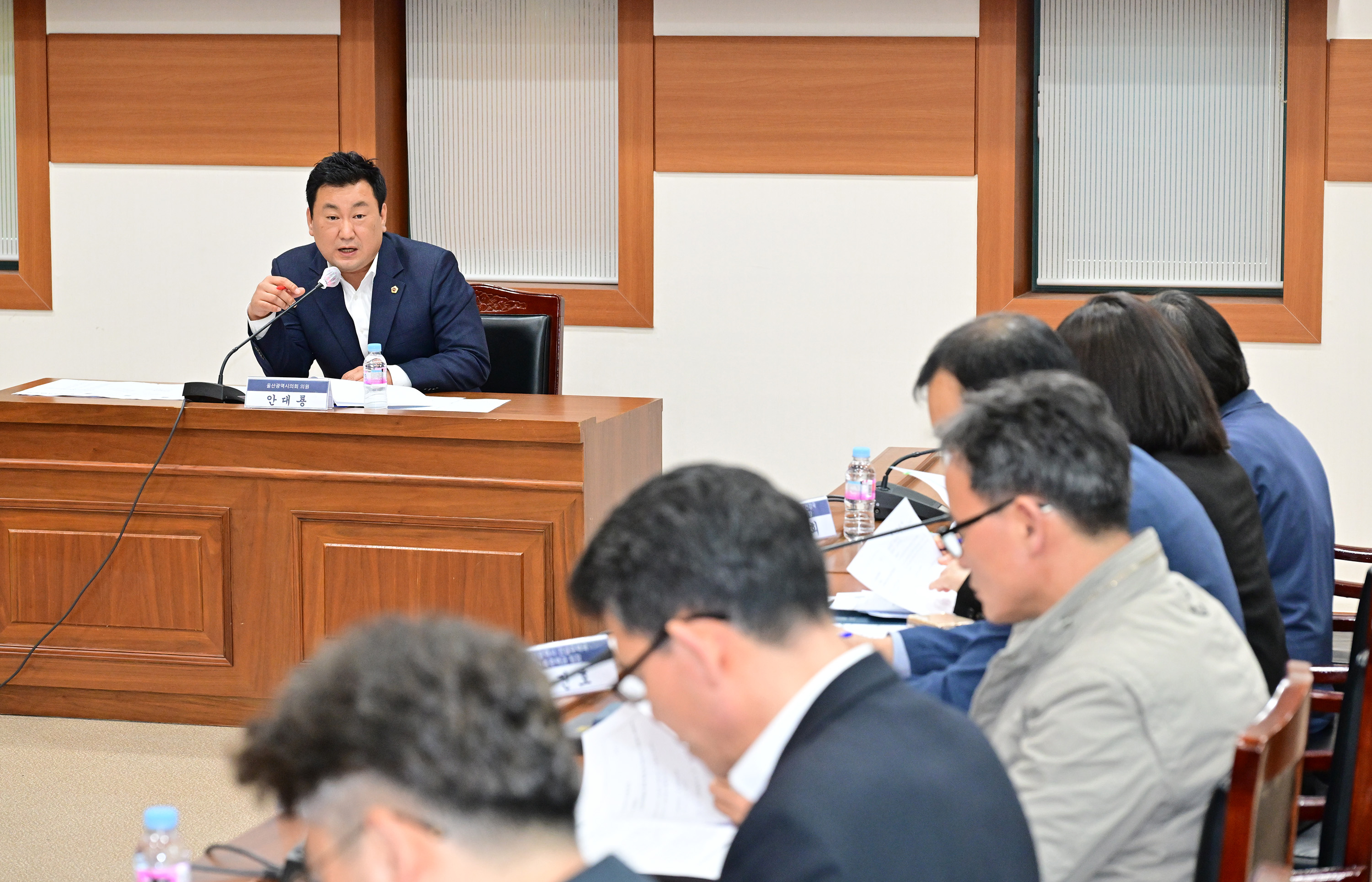 안대룡 예산결산특별위원장, 안전취약계층 안전시설 지원 조례 제정을 위한 간담회7
