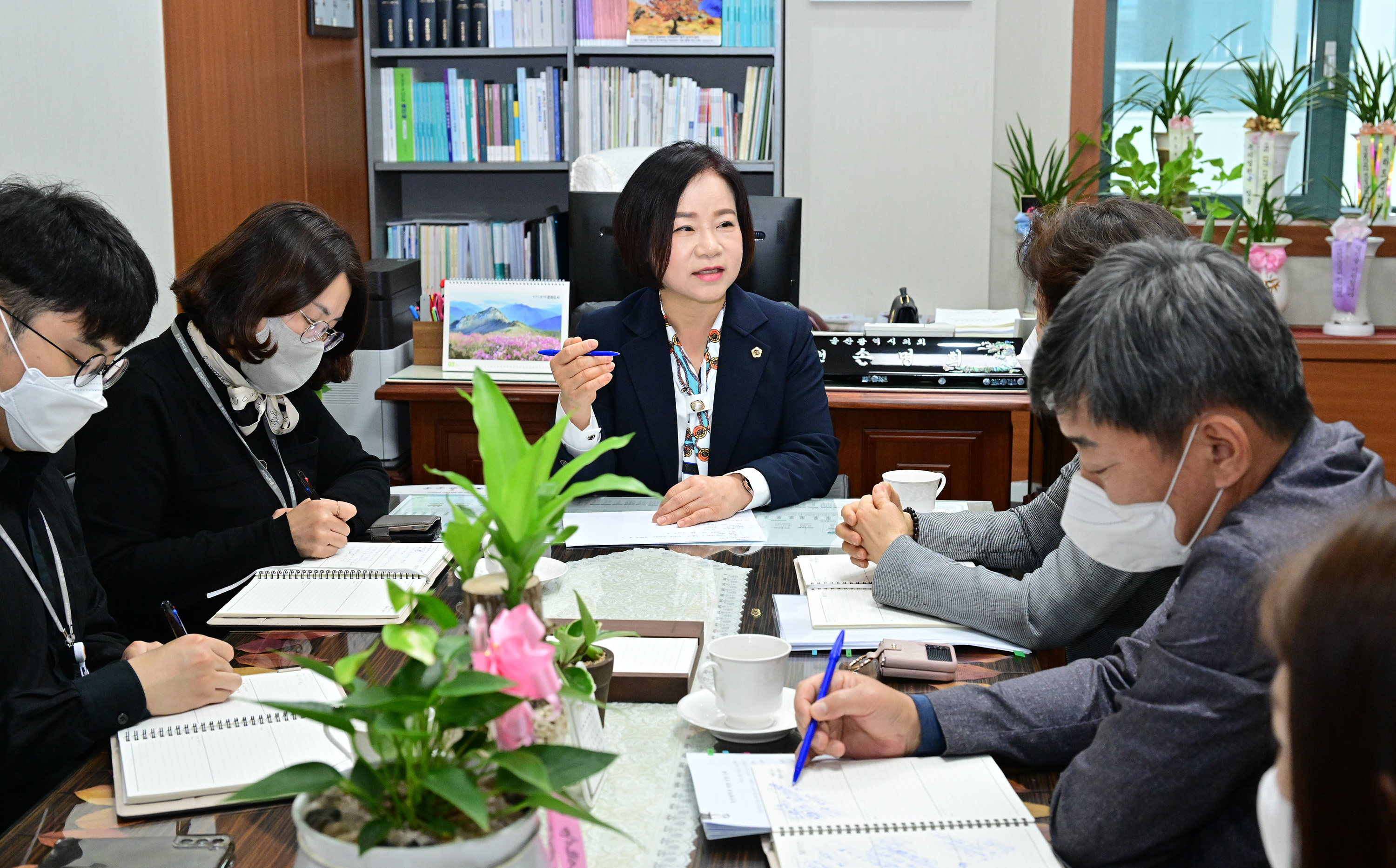 손명희 의원, 헌혈 사업 추진현황 업무보고 청취2