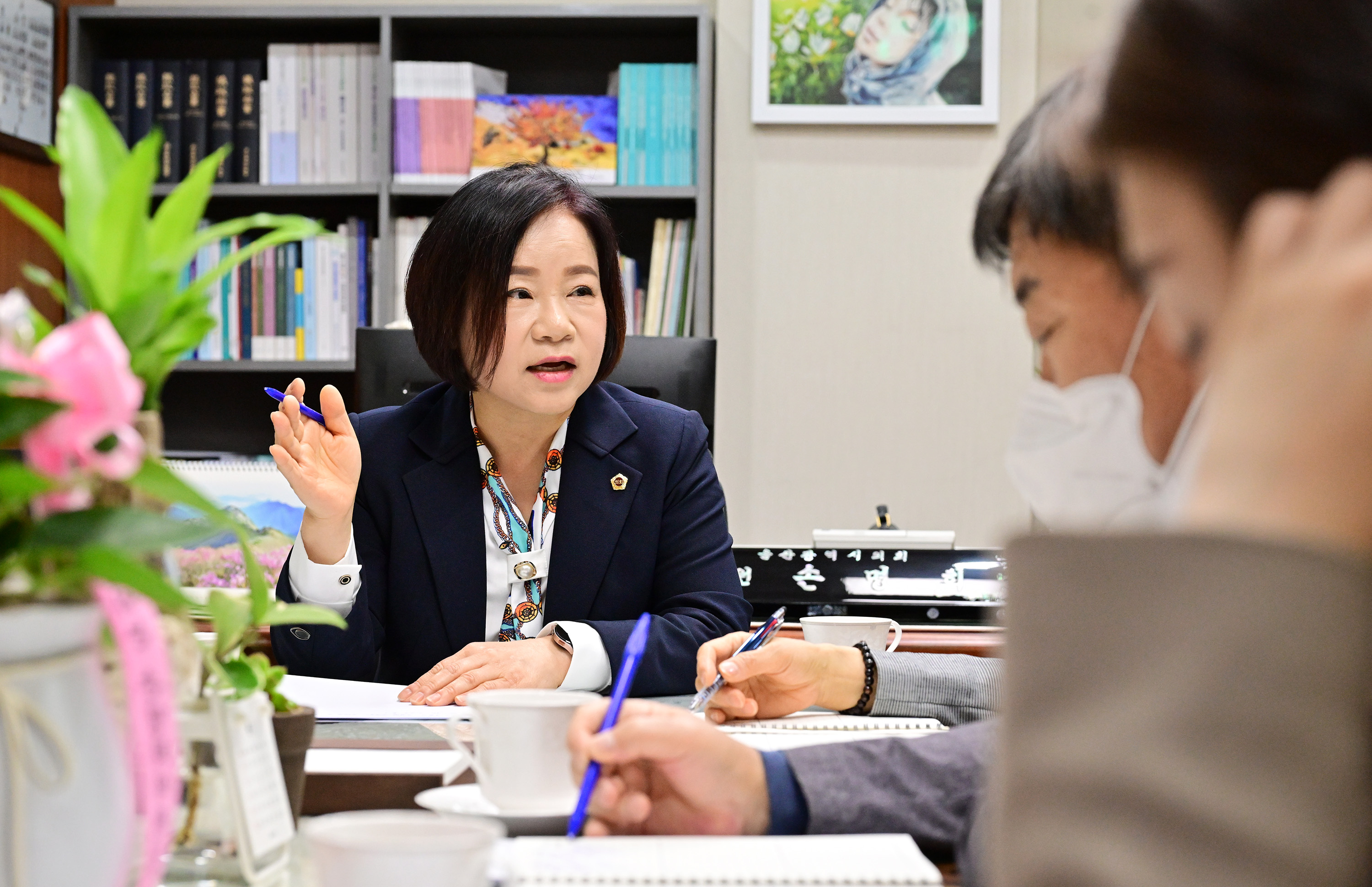 손명희 의원, 헌혈 사업 추진현황 업무보고 청취3