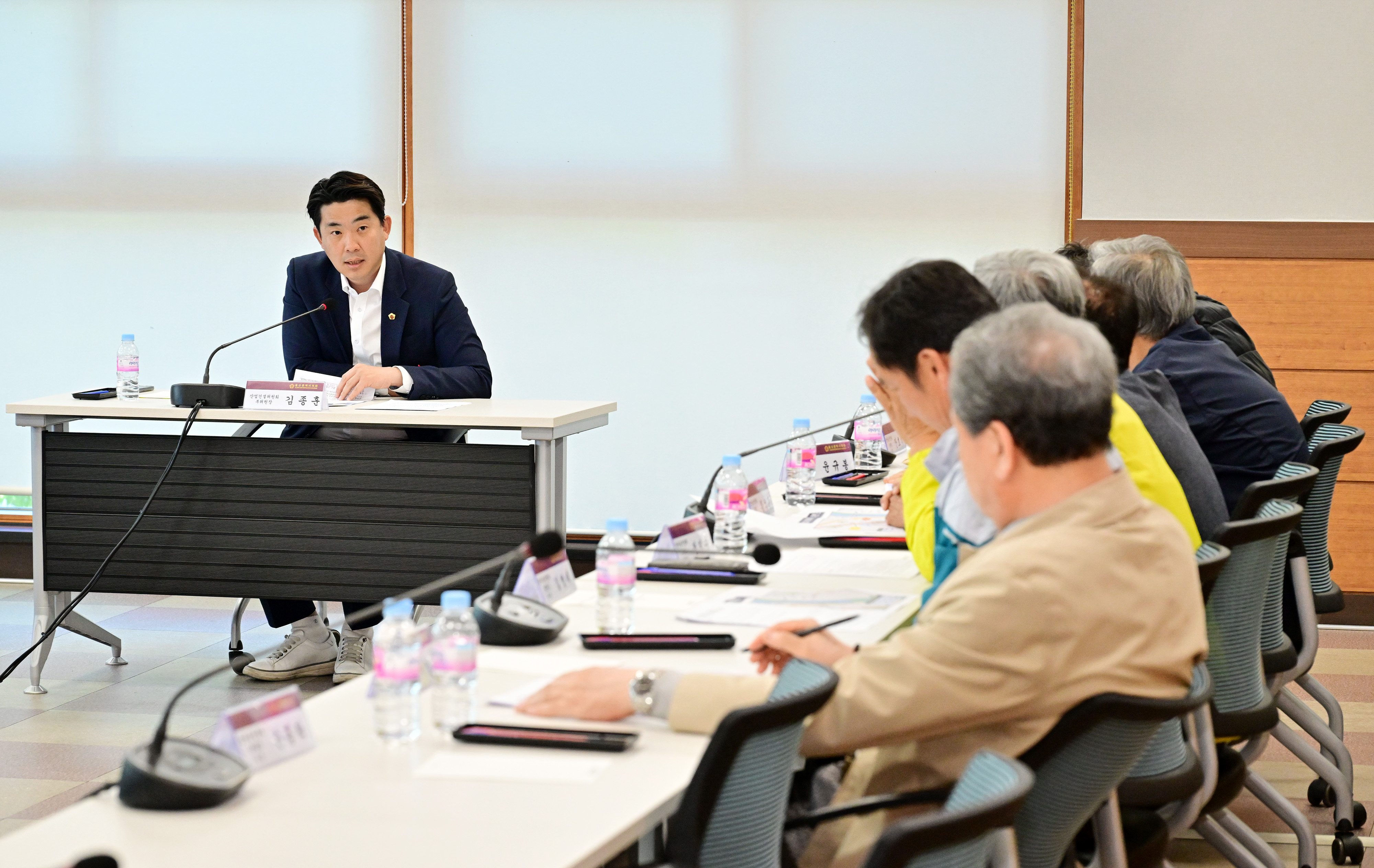 김종훈 의원, 범서IC 농기계도로 설치 논의 간담회4