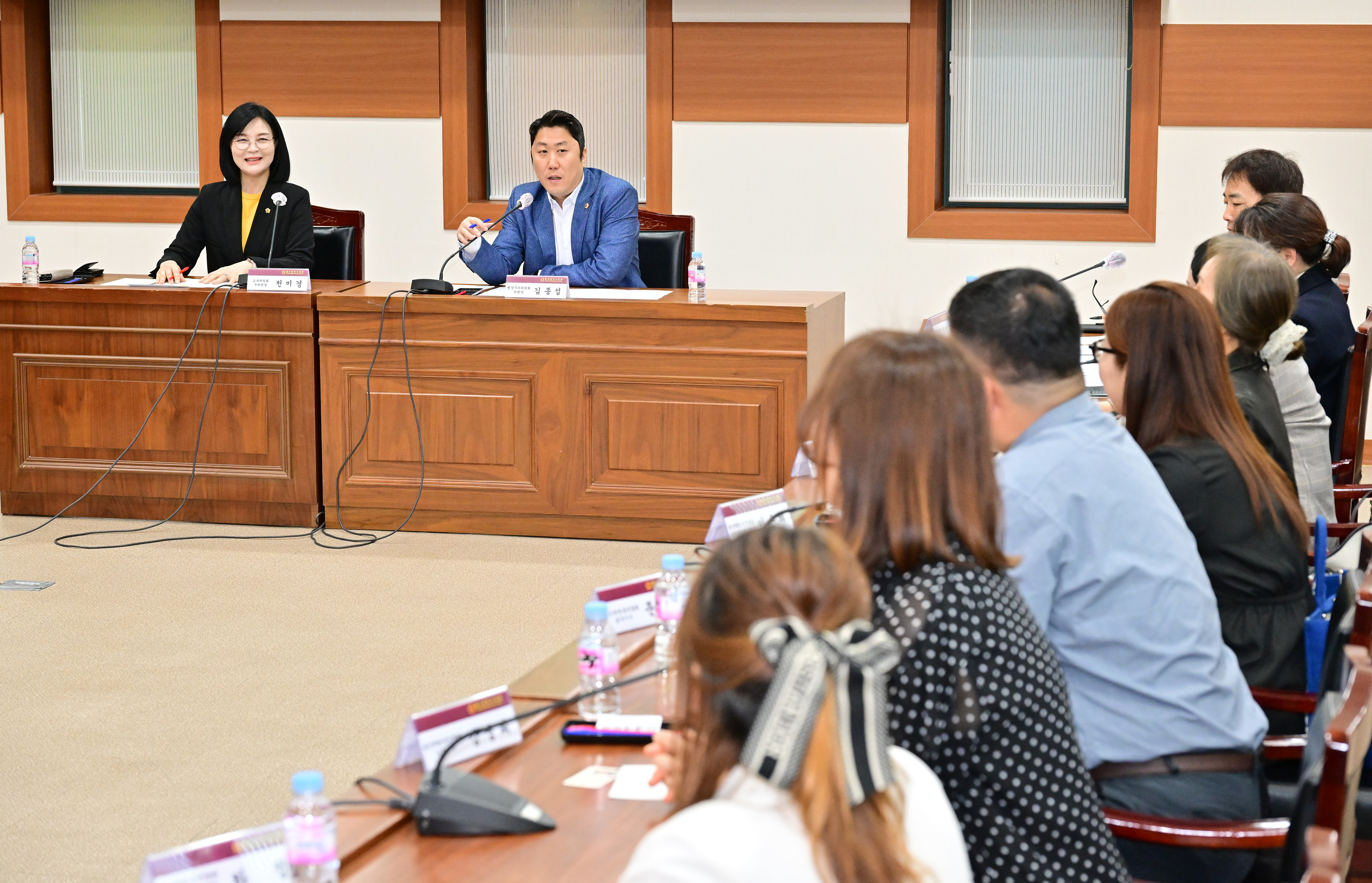 김종섭 행정자치위원장, 학교 앞 안전사고 예방을 위한 시·교육청·경찰청 합동 간담회6