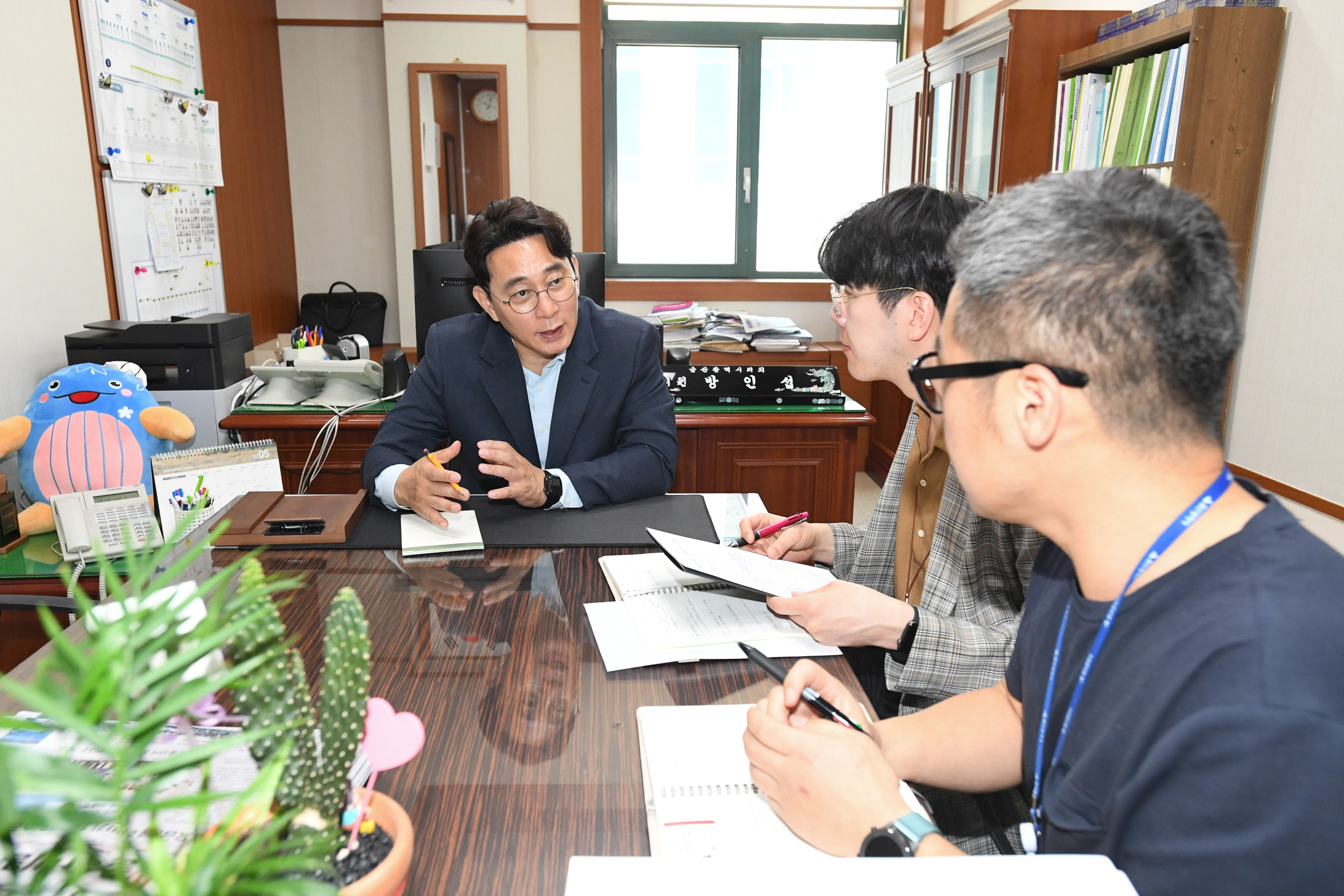환경복지위원회 방인섭 부위원장 장애인시설관련 현안과 업무보고 청취1