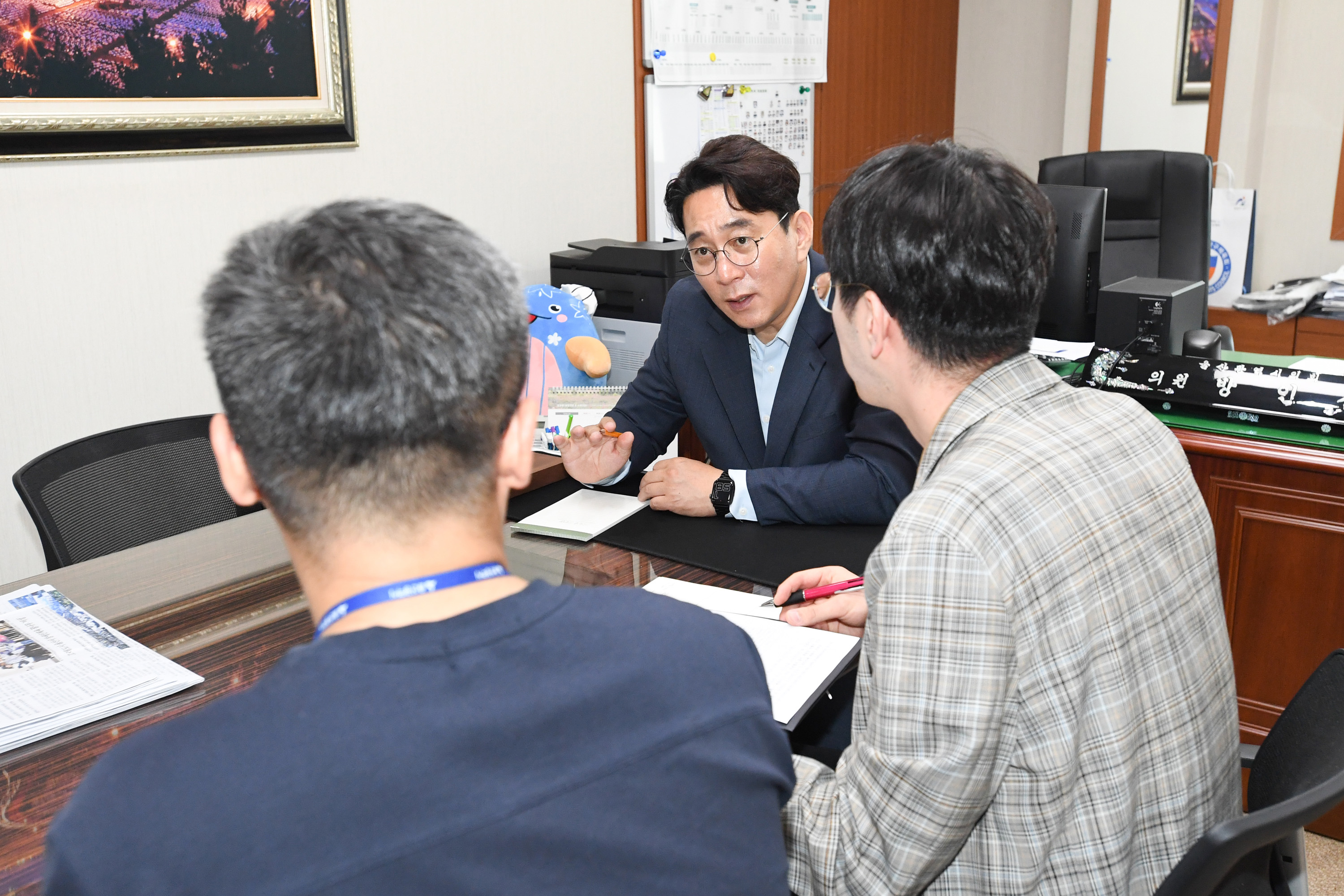 환경복지위원회 방인섭 부위원장 장애인시설관련 현안과 업무보고 청취3