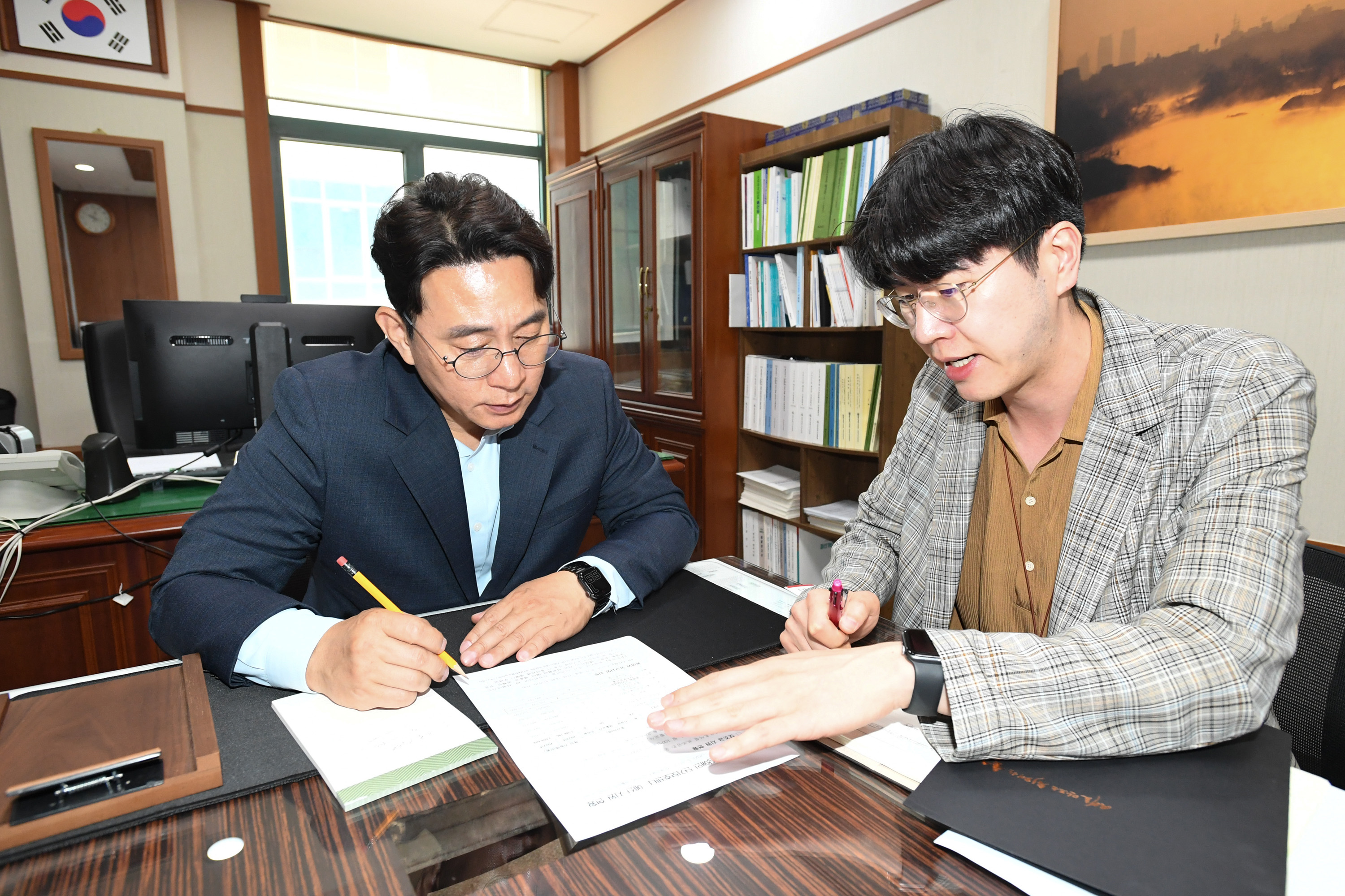 환경복지위원회 방인섭 부위원장 장애인시설관련 현안과 업무보고 청취4