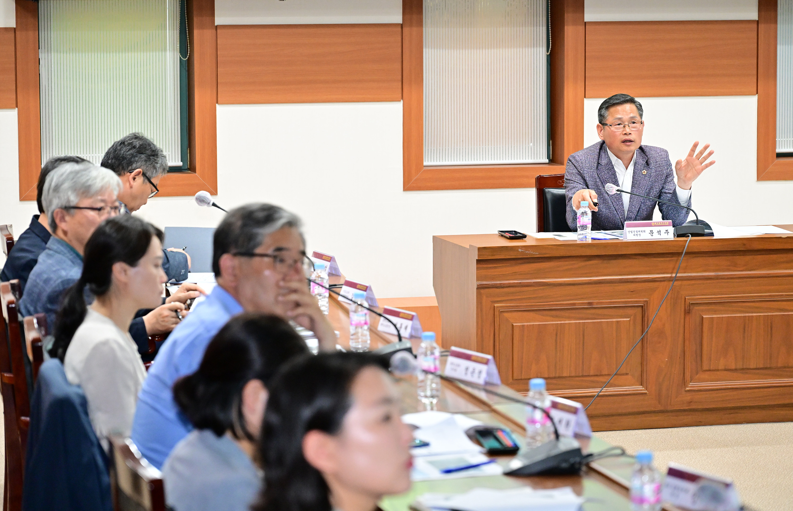 문석주 산업건설위원장, 북구 호계동 철도 폐선부지 농로개설 논의 간담회12