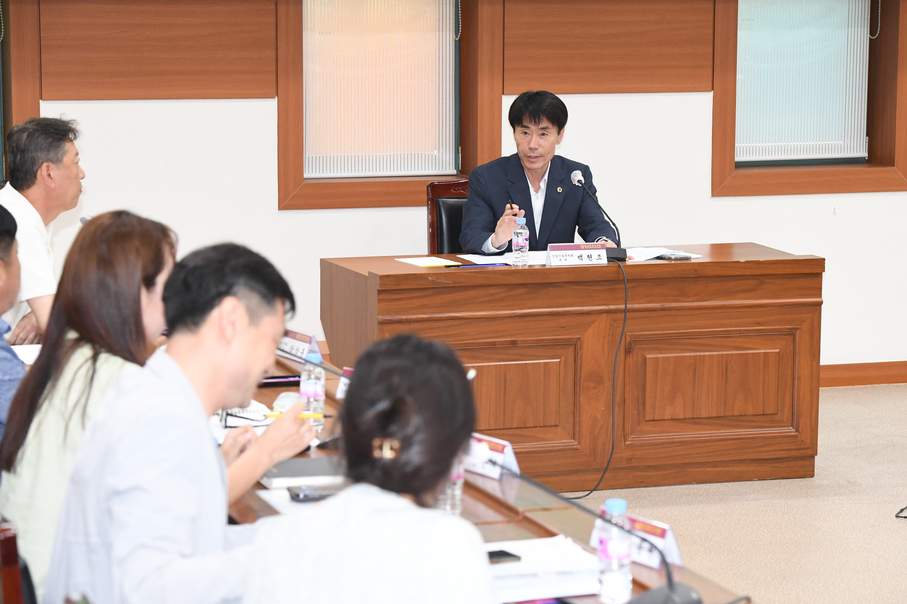 백현조 의원, 동천강 주변 생활환경 개선 간담회8