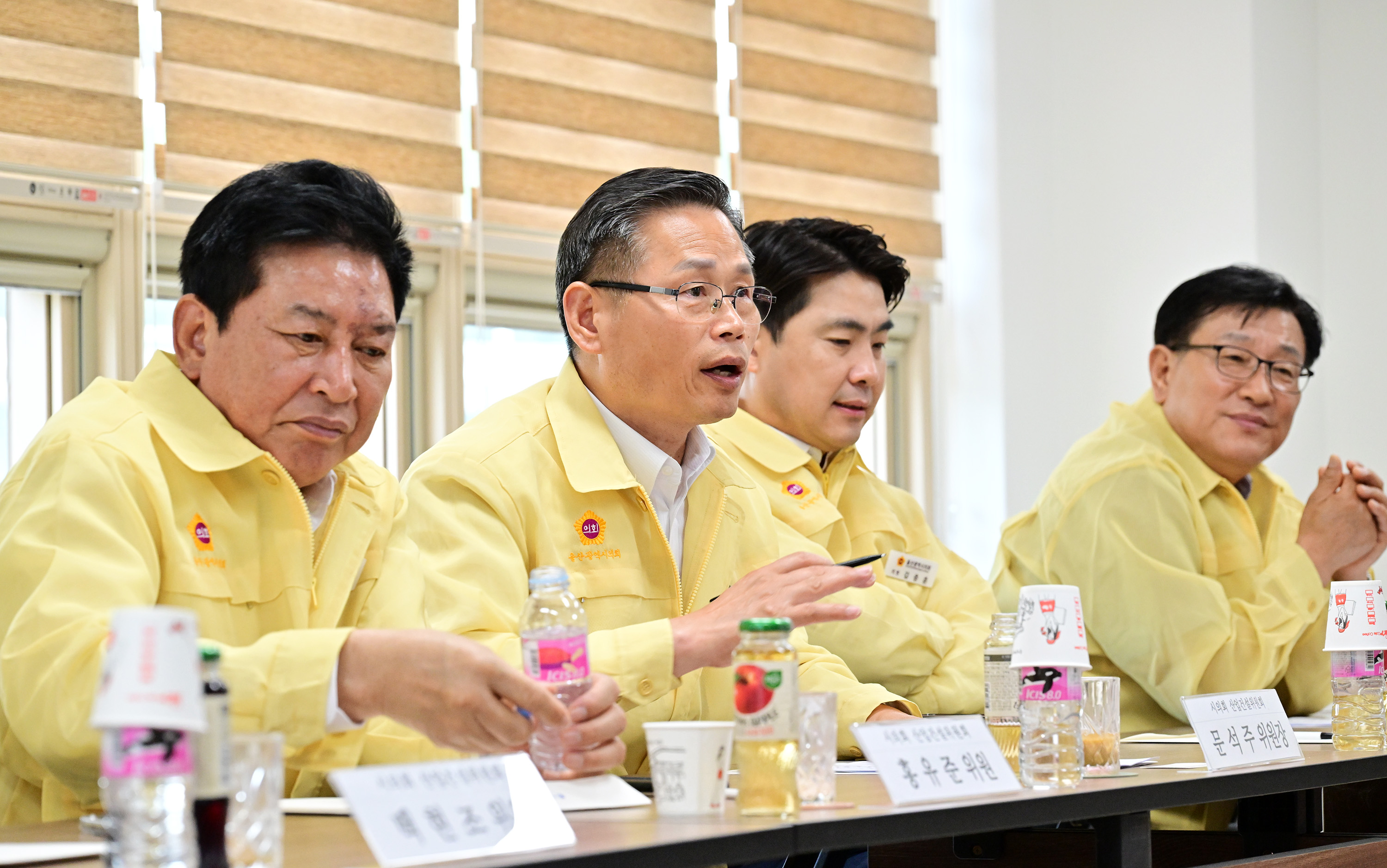 산업건설위원회, 덕하·율리 공영차고지 현장 방문11