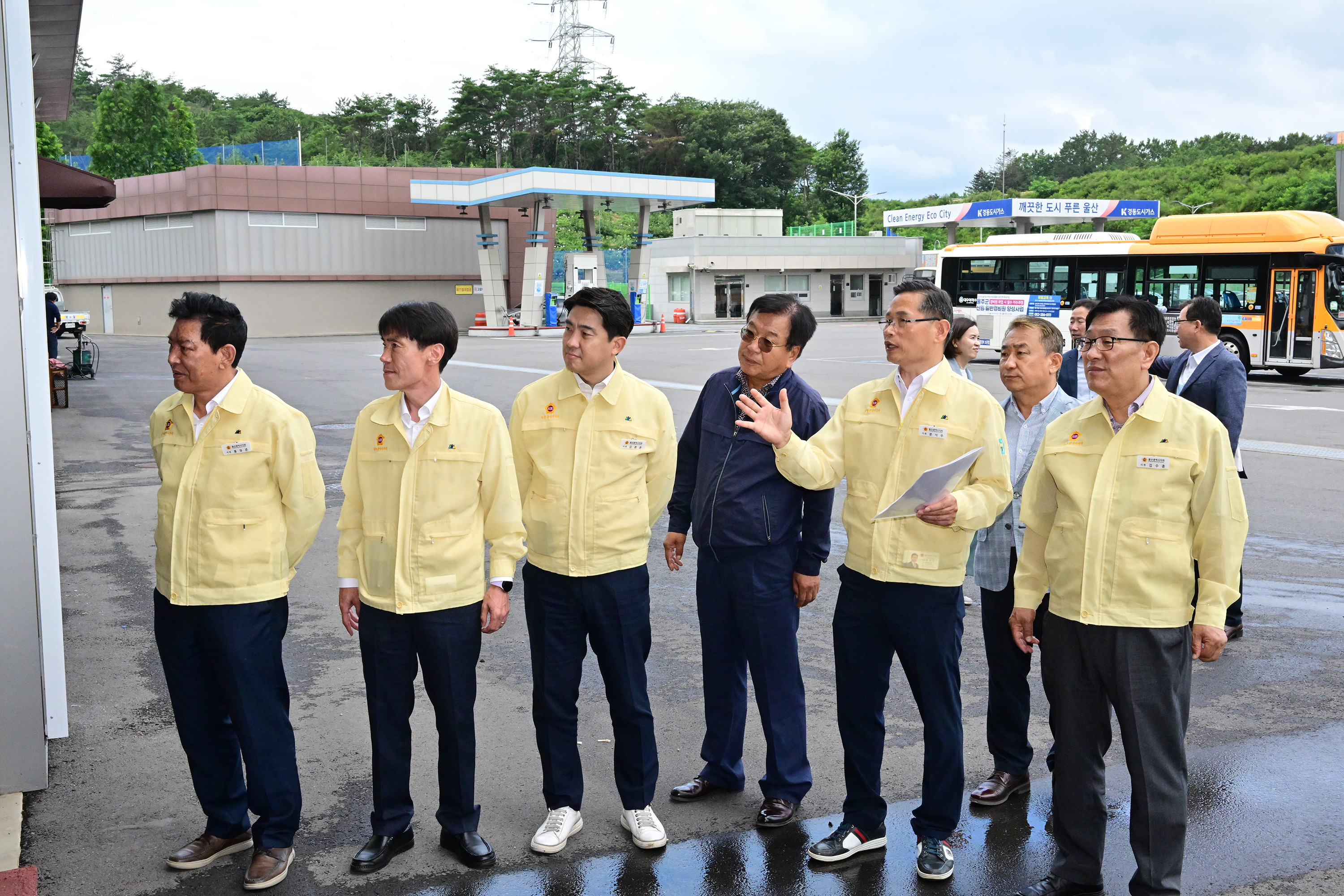 산업건설위원회, 덕하·율리 공영차고지 현장 방문13