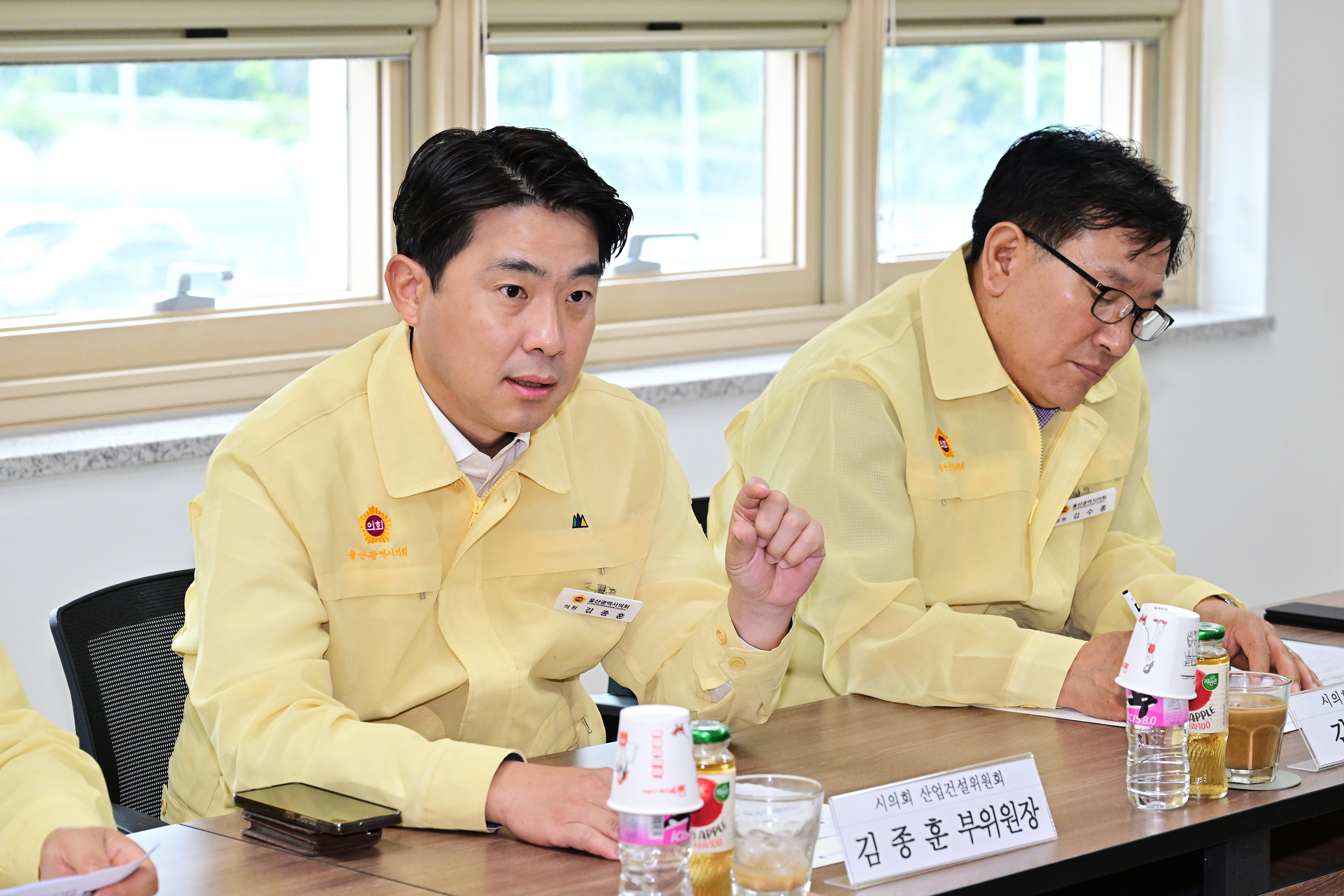 산업건설위원회, 덕하·율리 공영차고지 현장 방문7