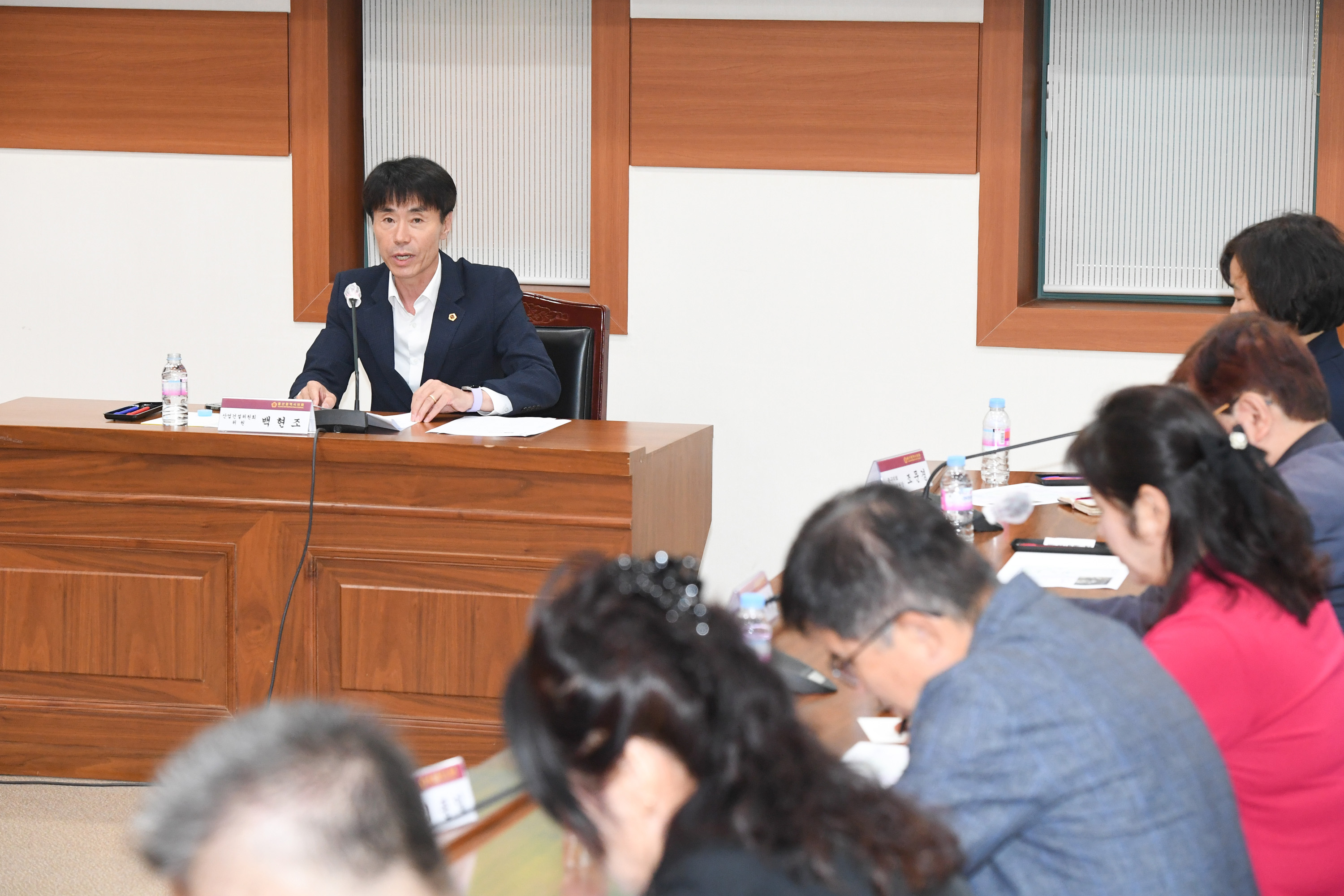 백현조 의원, 효문동 행정복지센터 주차공간 의견청취 간담회5