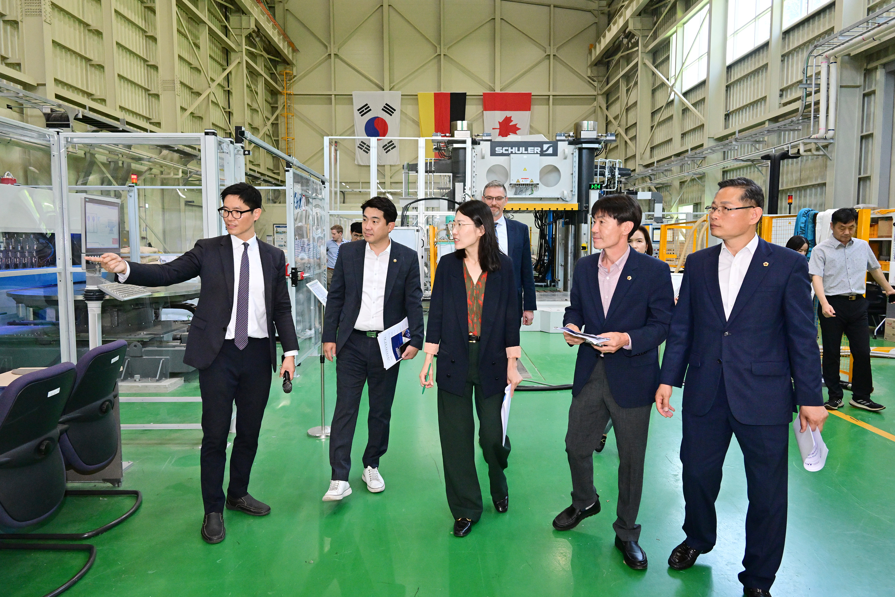 산업건설위원회, 독일 프라운호퍼 화학기술(ICT)연구소 원장과 환담회 9