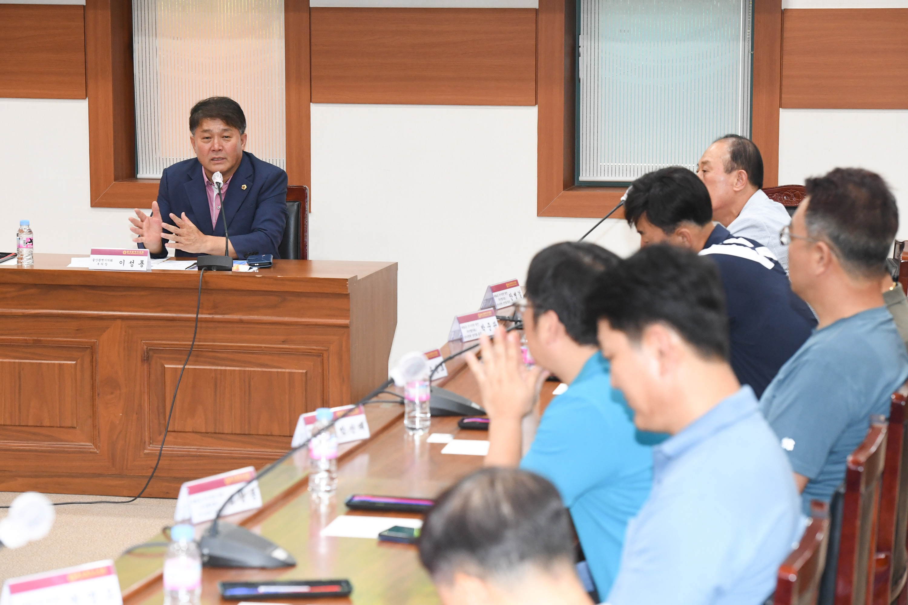 이성룡 부의장, 태화강국가정원 관광과 연계한 중구 상권 활성화 논의 간담회8