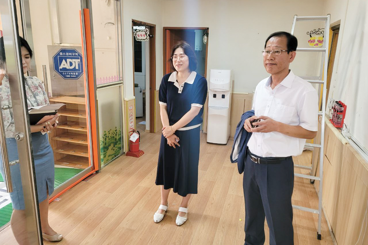 강대길 부의장, 직장어린이집 이전 부지를 검토하기 위한 현장방문3