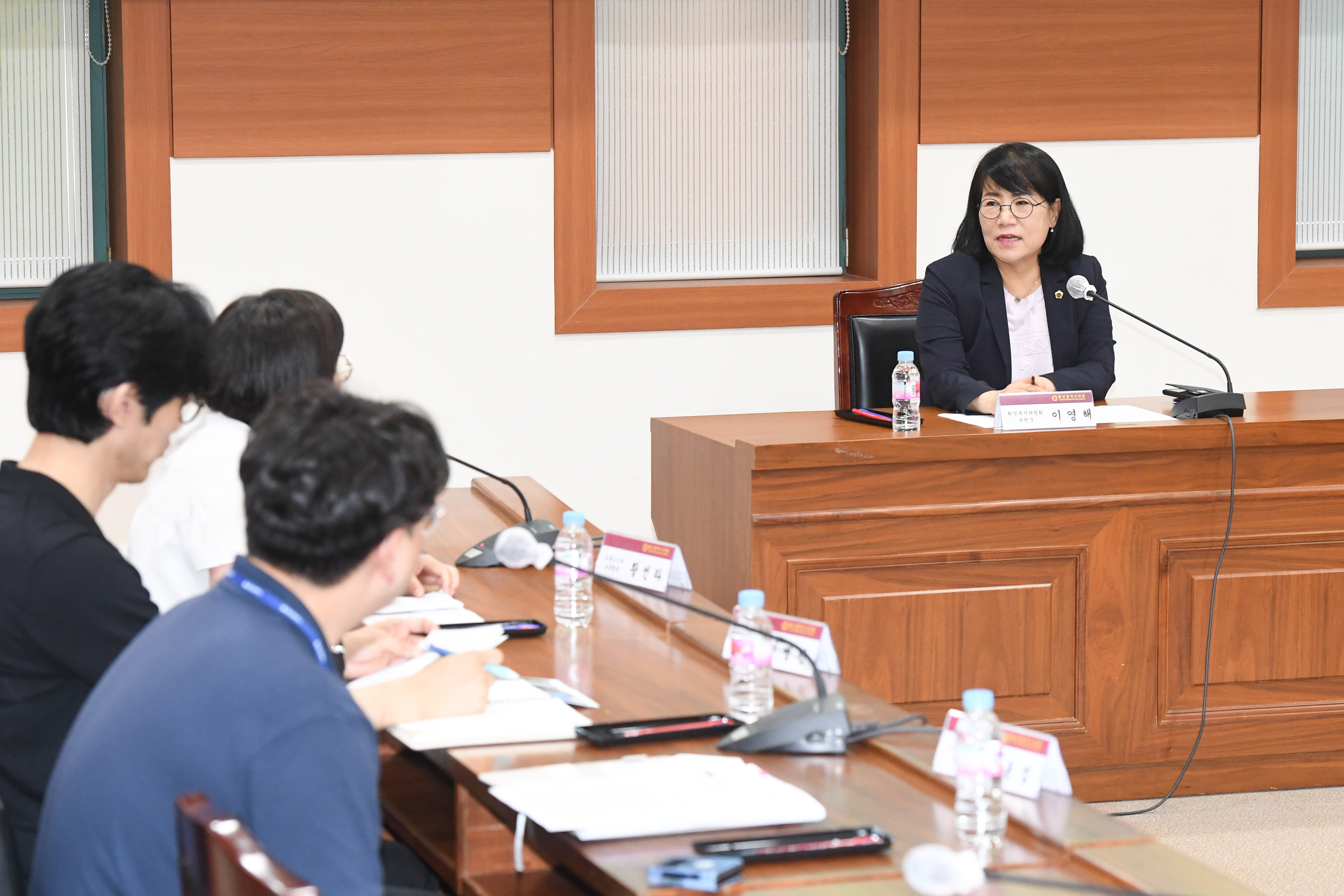 이영해 환경복지위원장, 보훈단체 현안사항 청취 간담회7