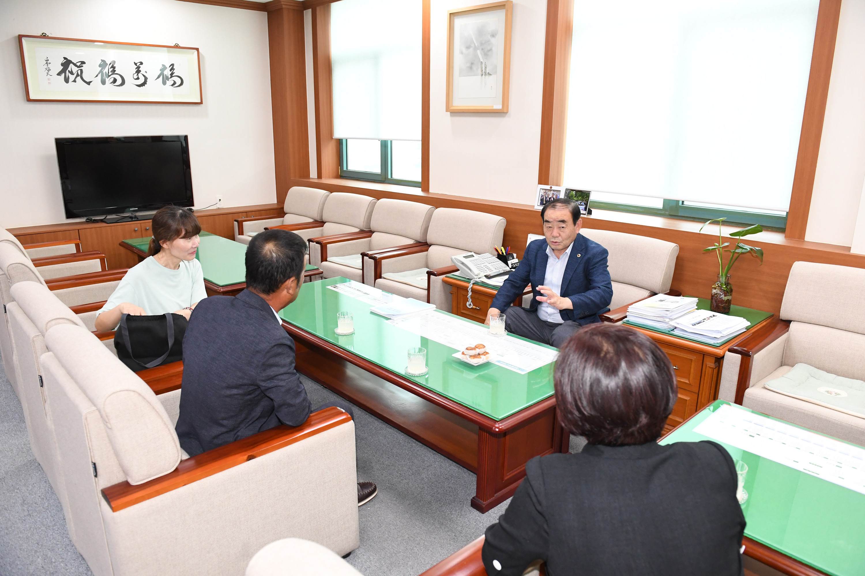  (사)울산지체장애인협회 임원진 내방3