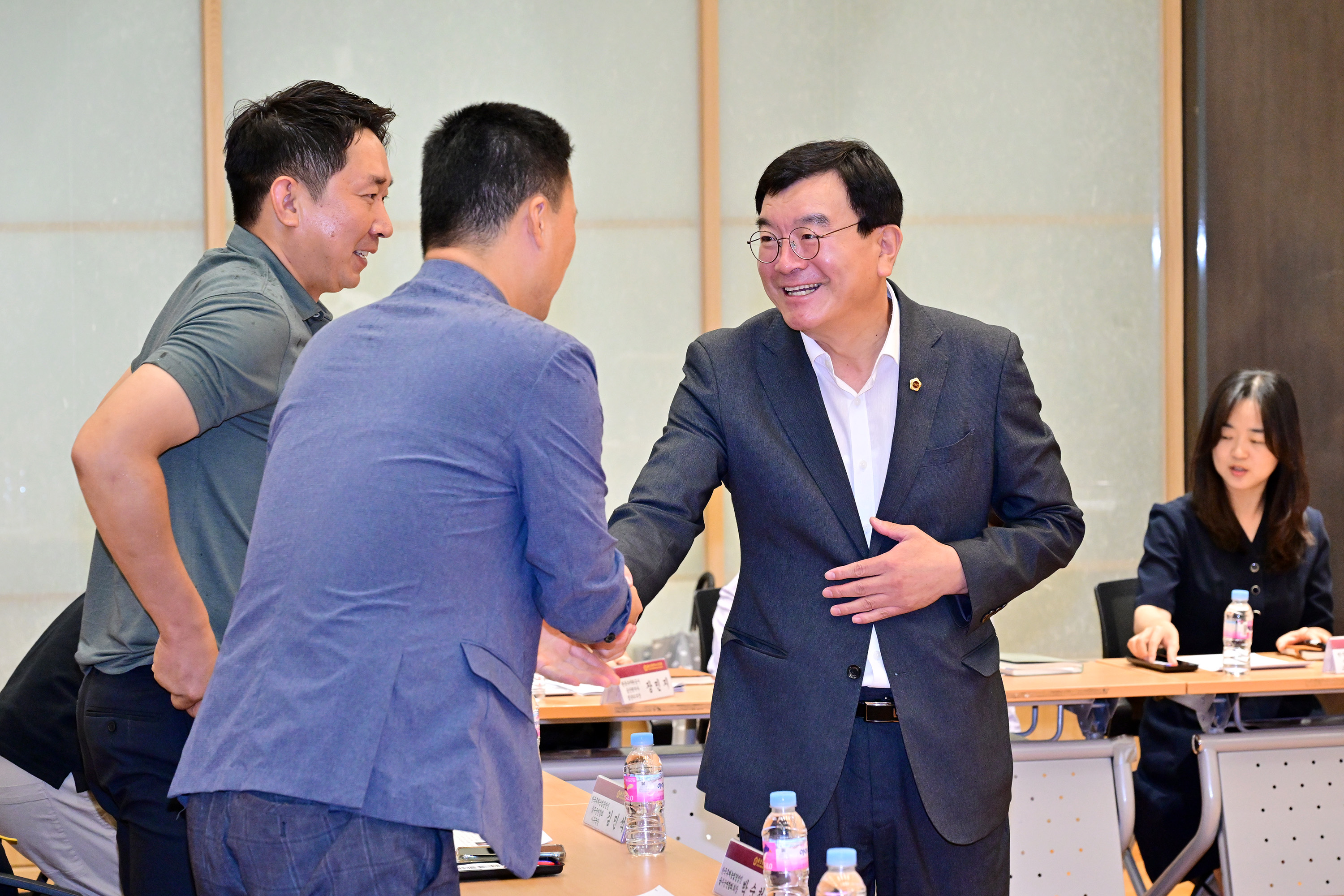 홍성우 교육위원장, 삼동면 지역발전을 위한 주민 의견청취 간담회2