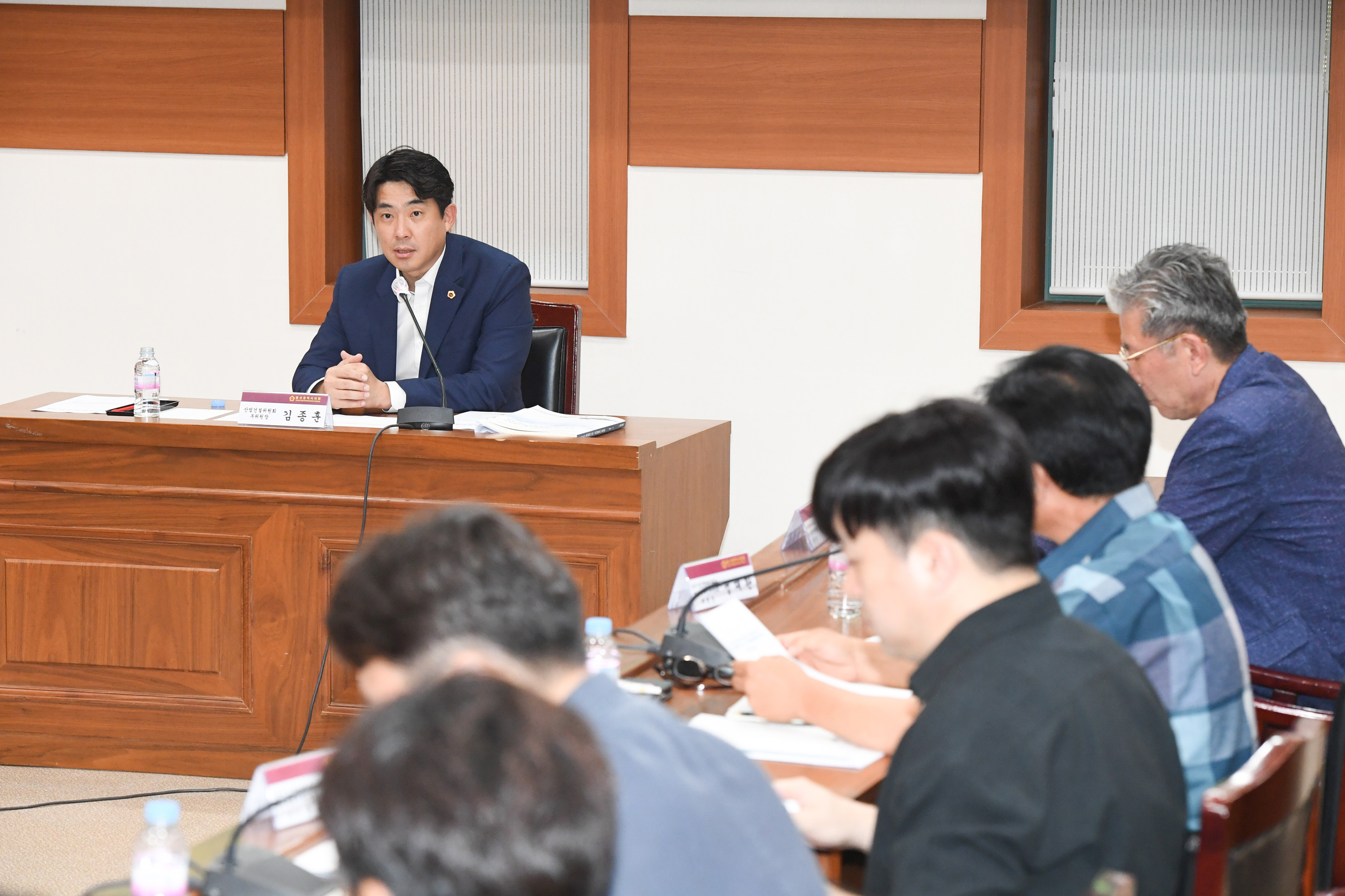 김종훈 산업건설부위원장, 공동주택 재건축 정비사업 의견 청취 간담회8