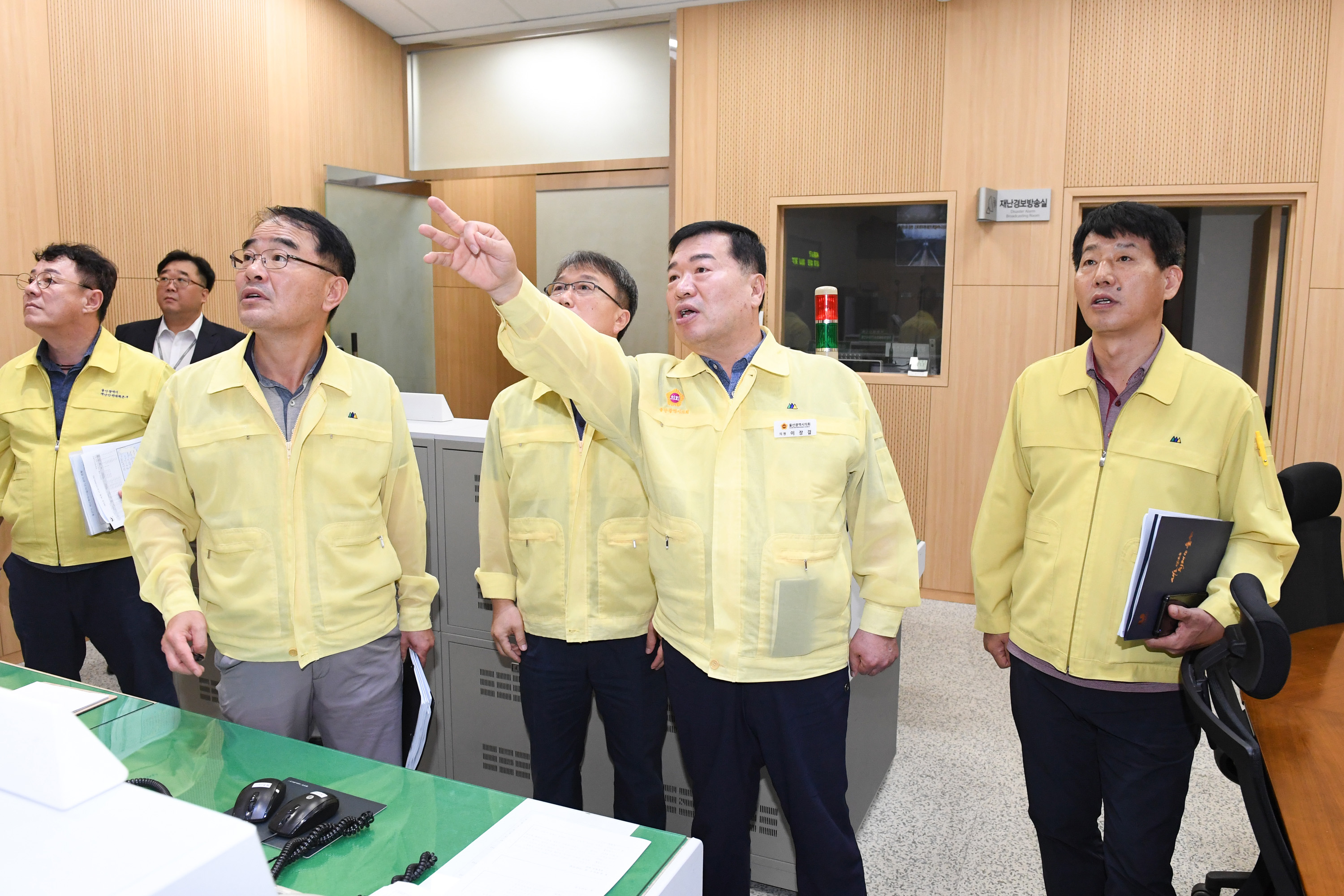 이장걸 의원, 태풍 카눈 피해상황 점검 및 비상근무자 격려5