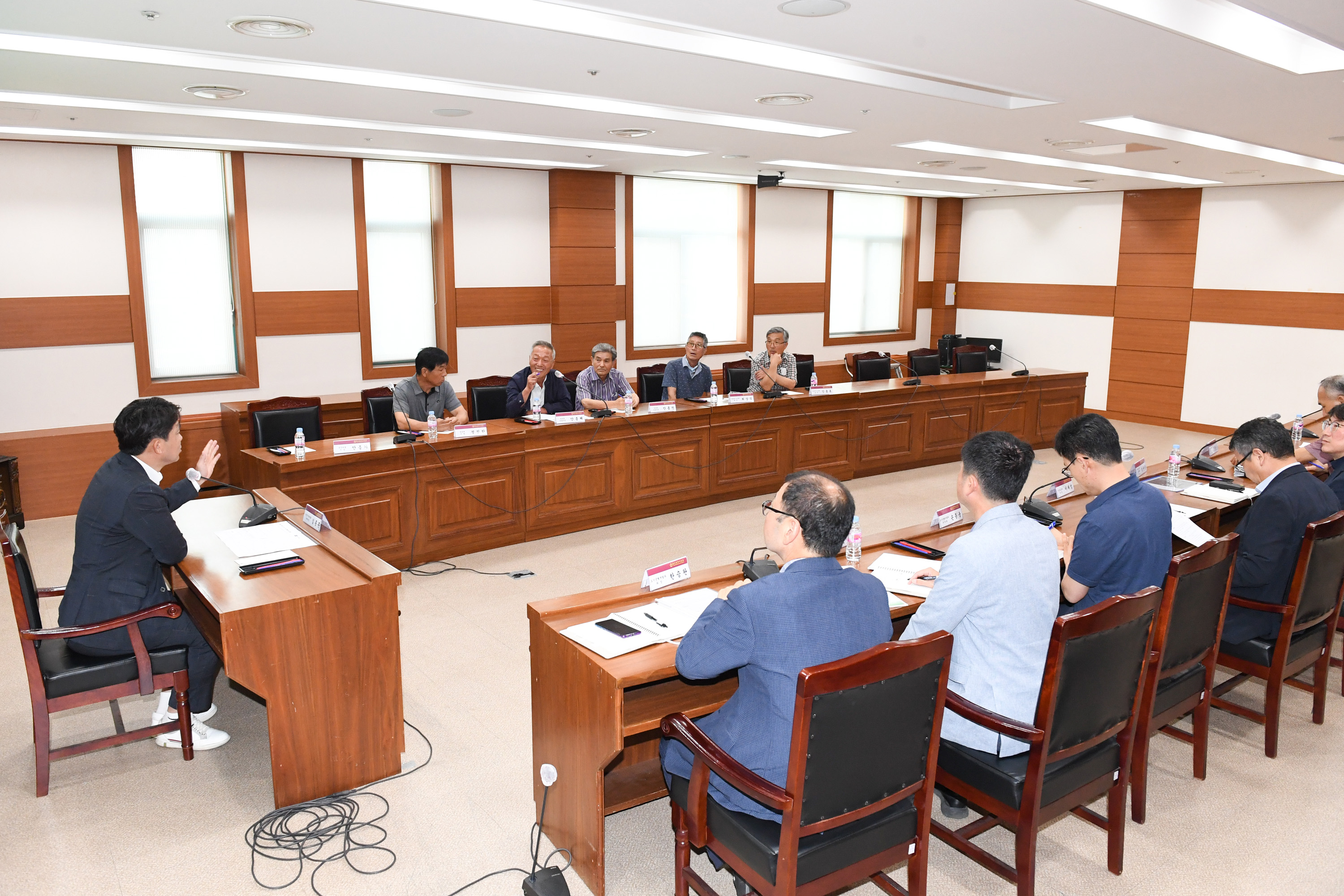 김종훈 산업건설부위원장, 범서읍 망성리 도시가스 보급 현황 청취 간담회7