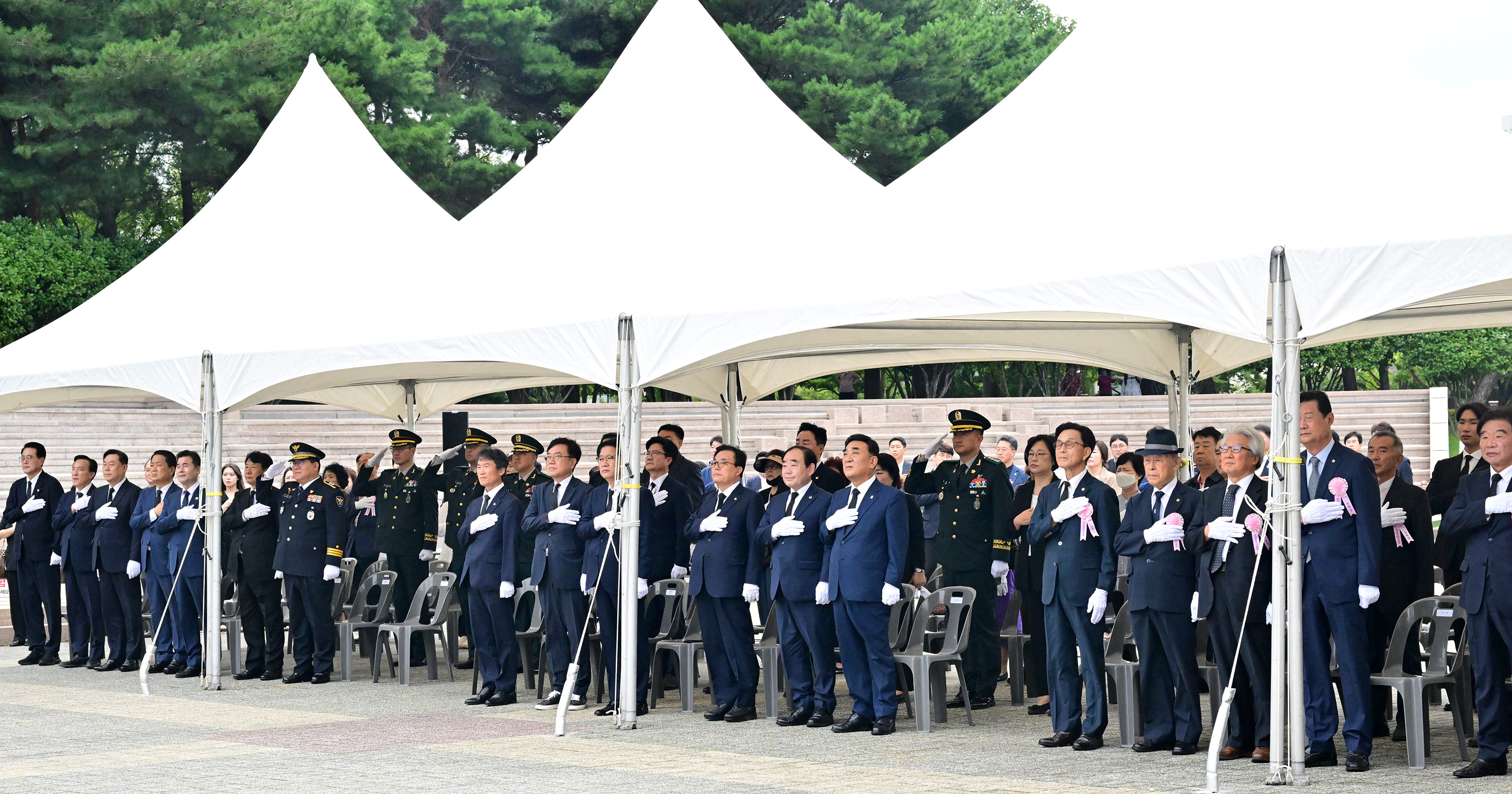 제78주년 광복절 기념 울산항일독립운동기념탑 참배3