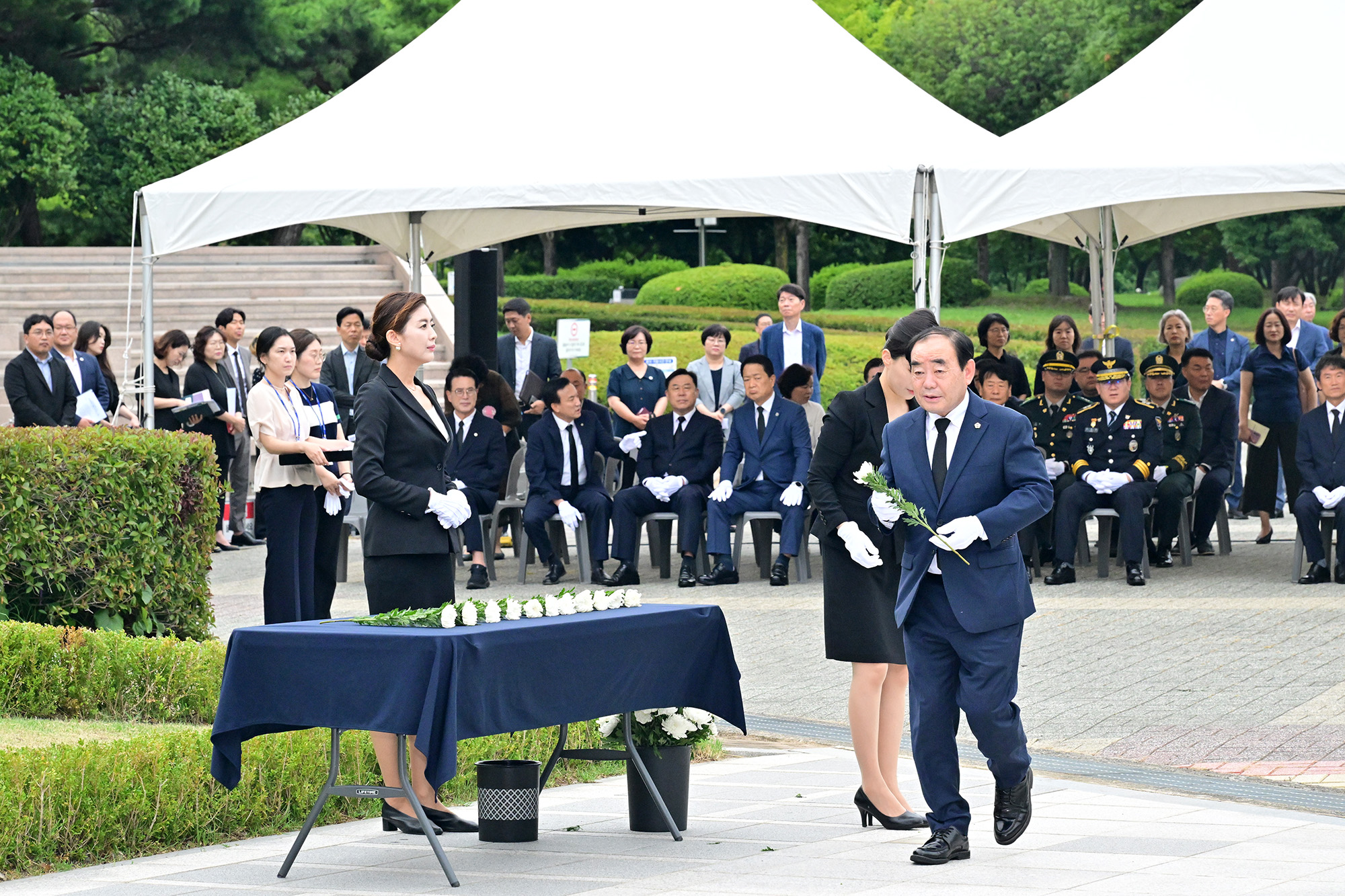 제78주년 광복절 기념 울산항일독립운동기념탑 참배5