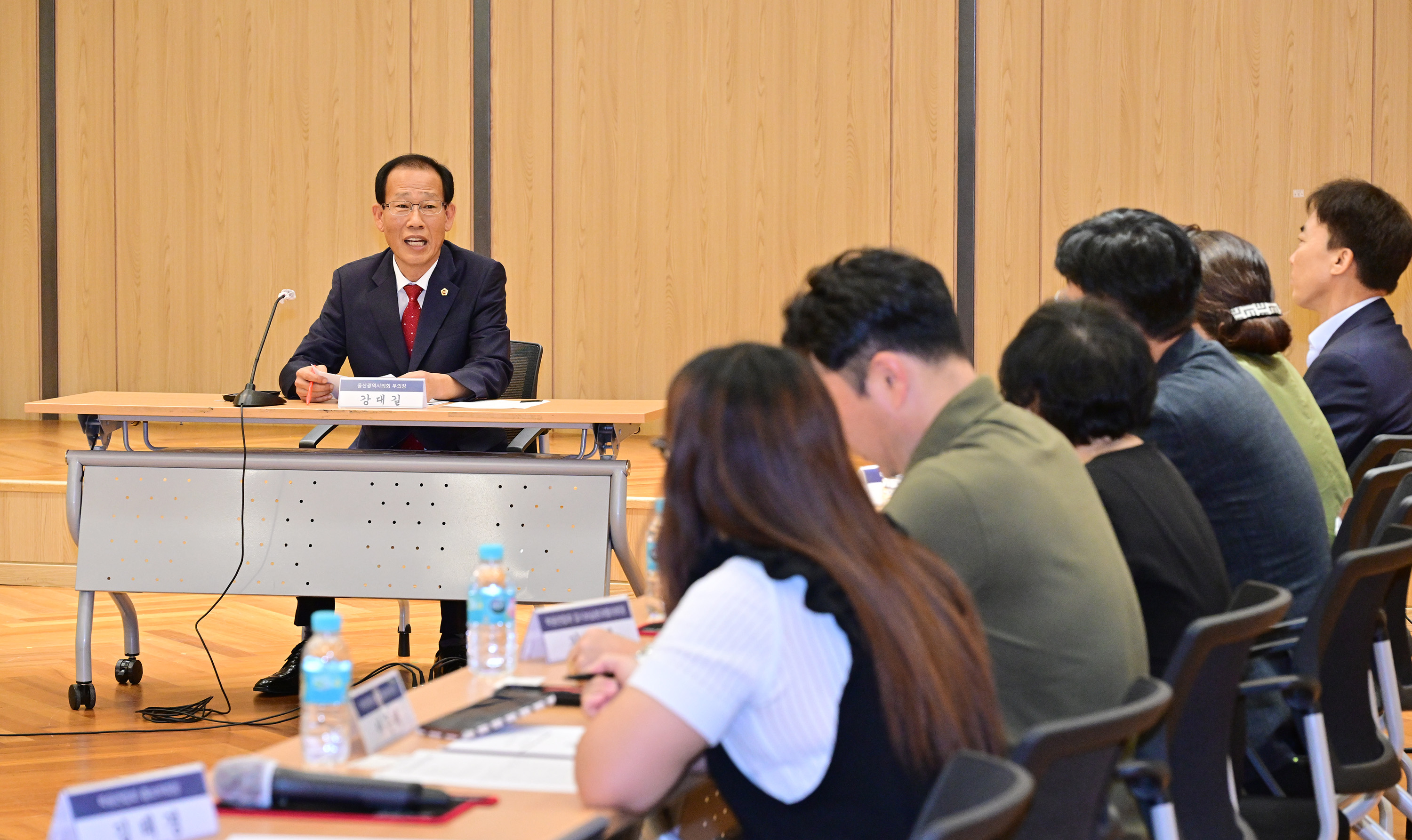 강대길 부의장, 학원 교습시간 등 현안사항 의견청취 간담회6
